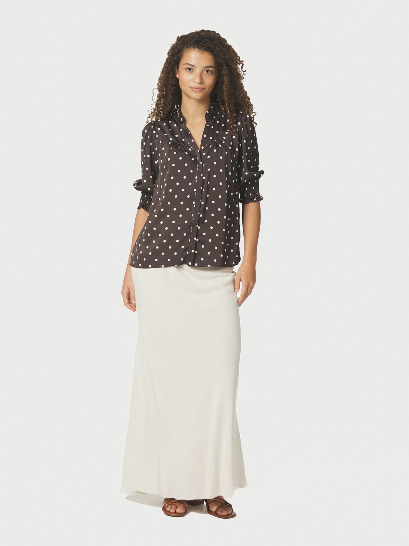 Diana Dot Blouse - Overdeler
