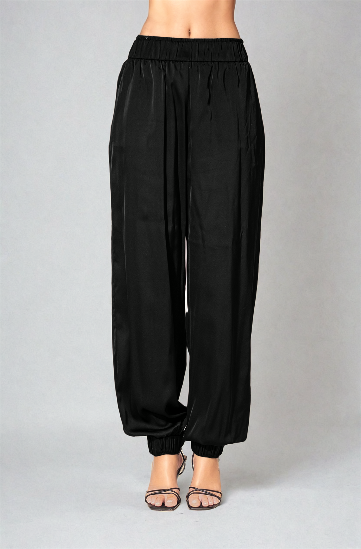 Dina Satin Harem Pants - Bukser