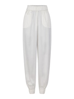 Dina Satin Harem Pants - Bukser