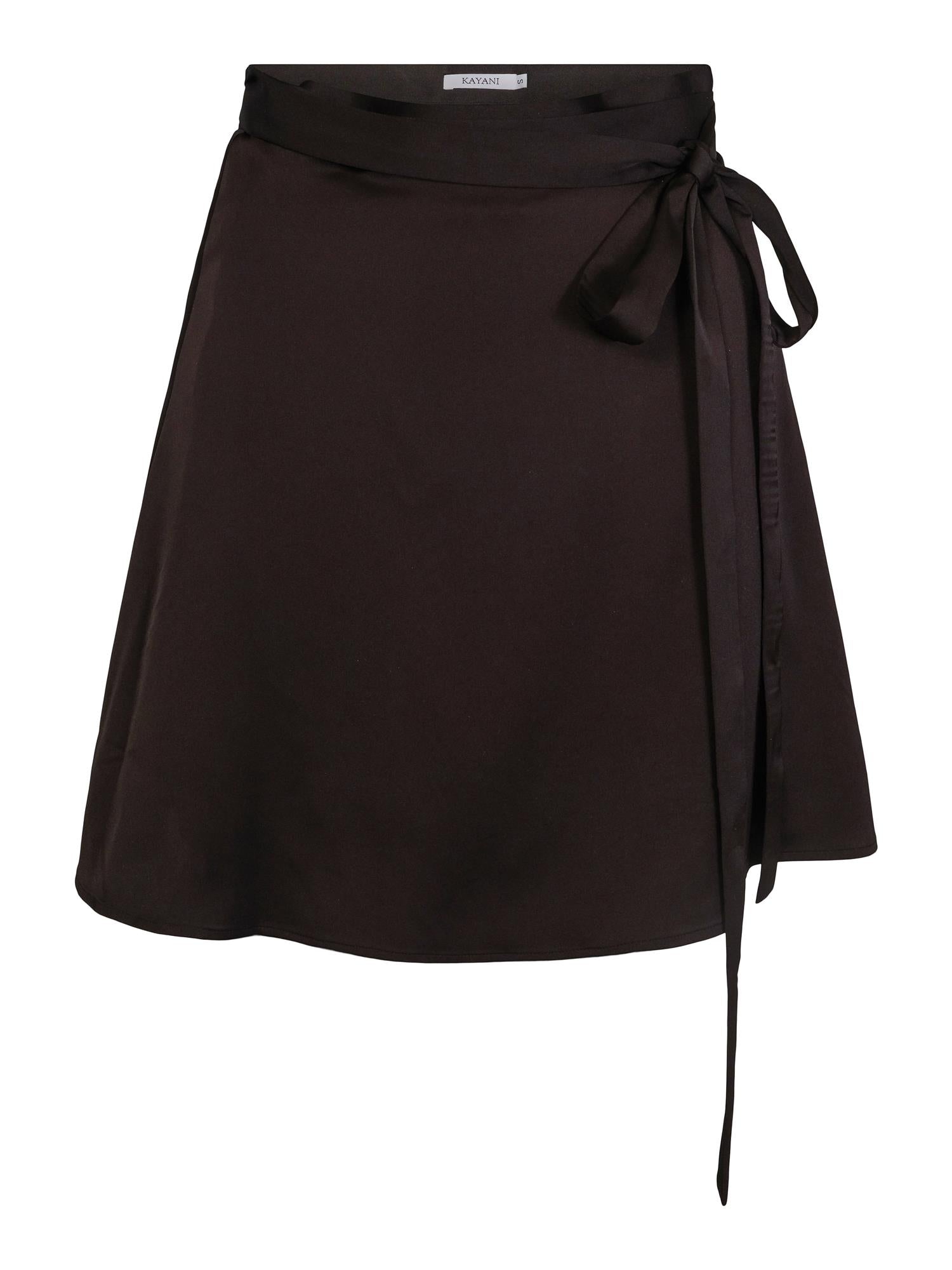 Dina Satin Mini Skirt - Skjørt