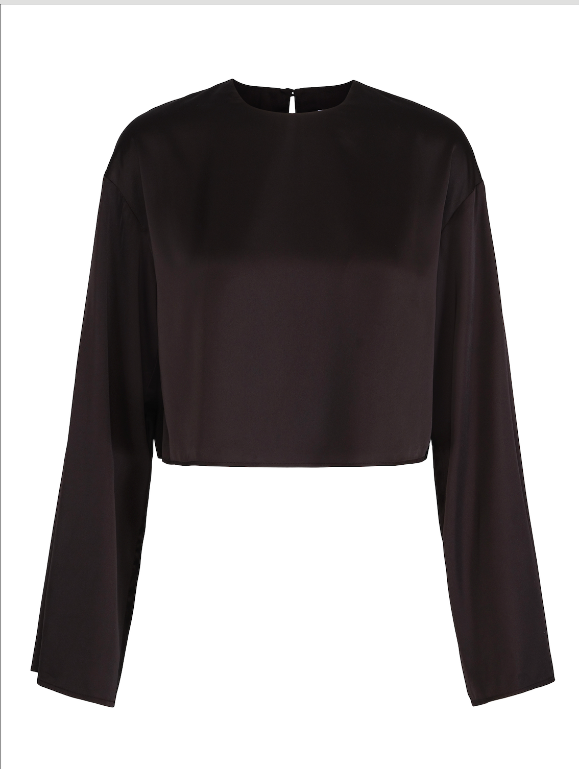Dina Satin Turnt Blouse Overdeler