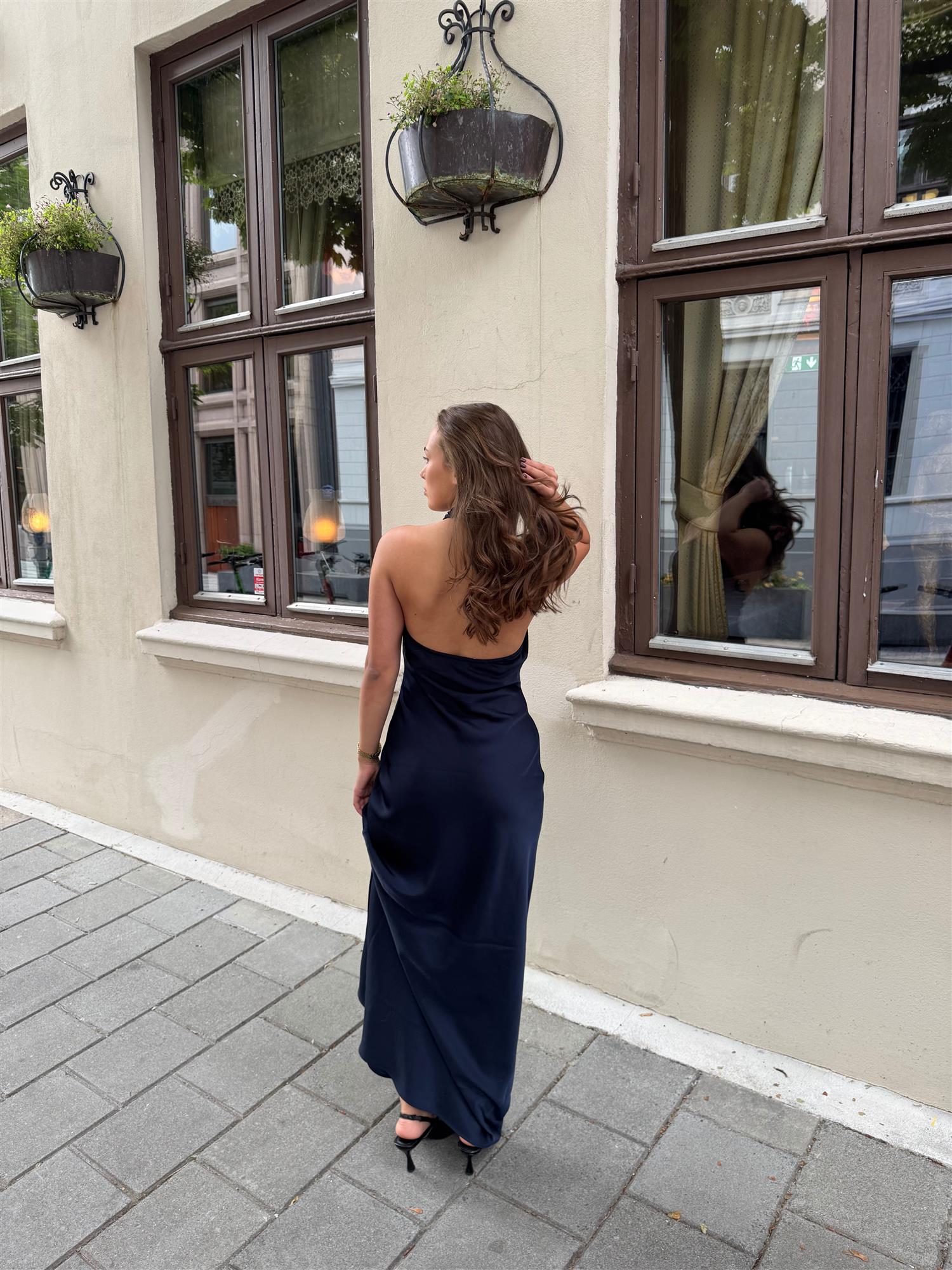 Dolores Dress Mørkeblå Kjoler