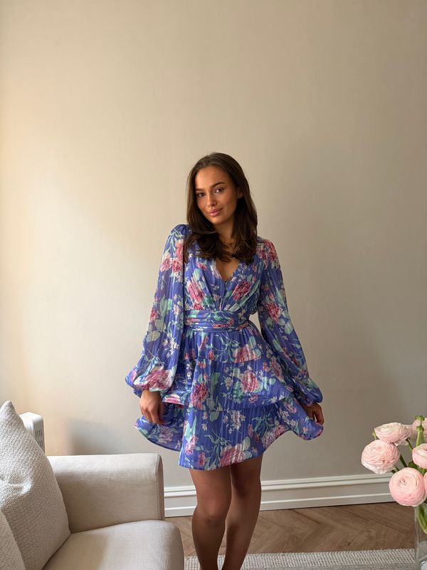 Asya Bedouin Dress - Violet Rosette