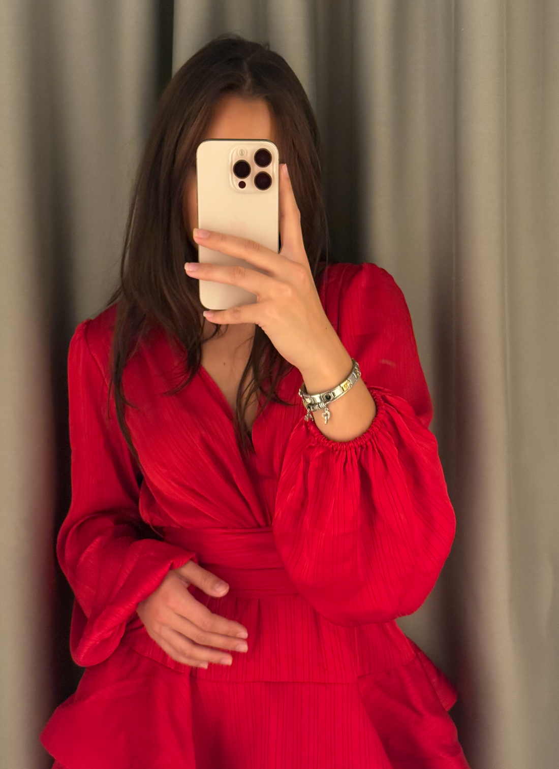 Asya Bedouin Dress - Flare Ruby
