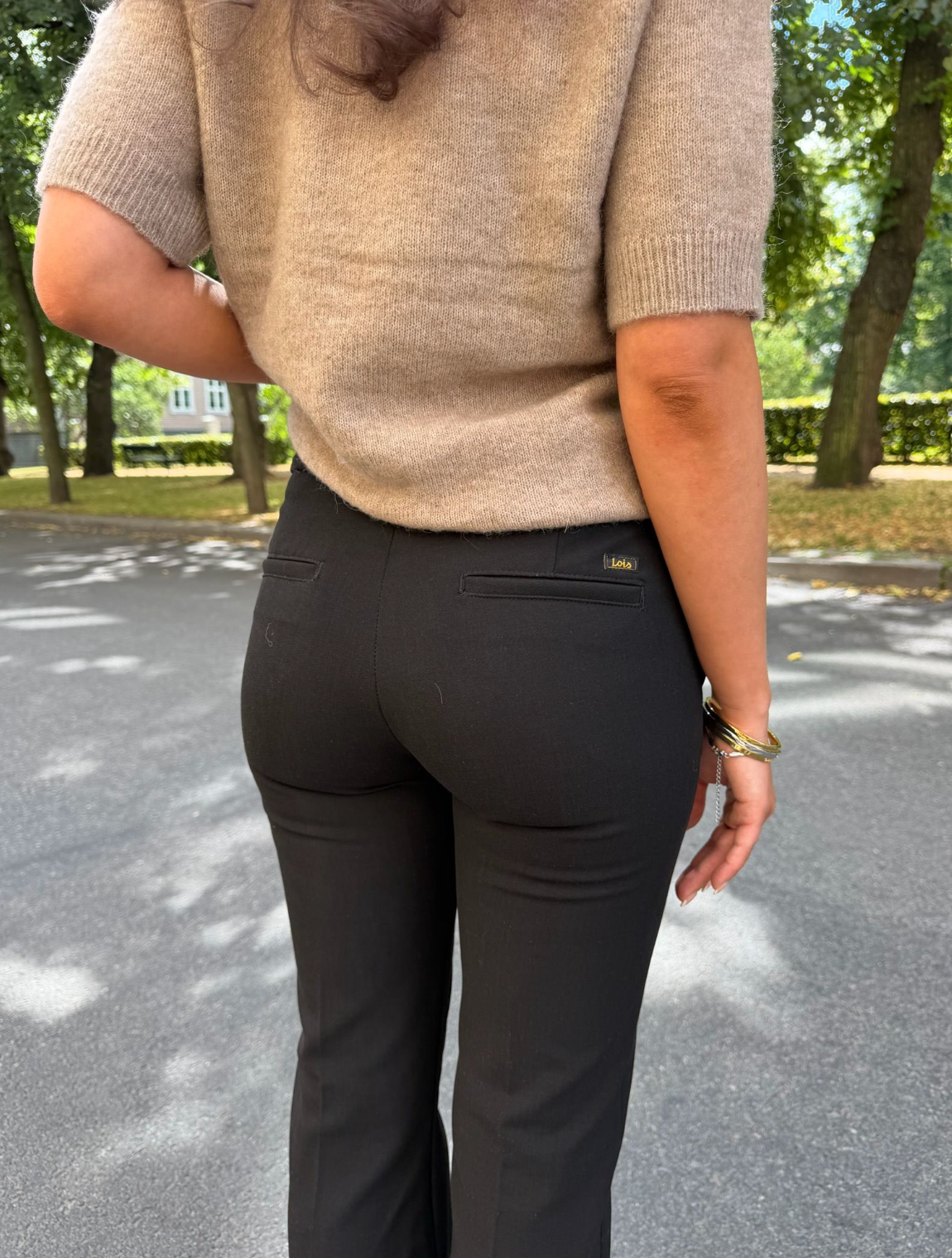 Silvia Suple Roble Wool - Black
