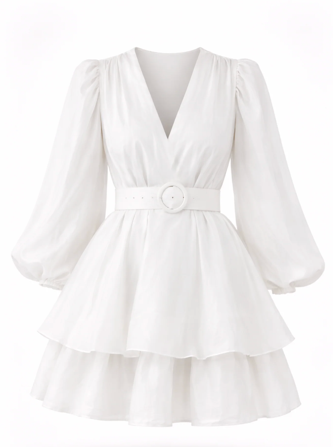 Abina Dress - White