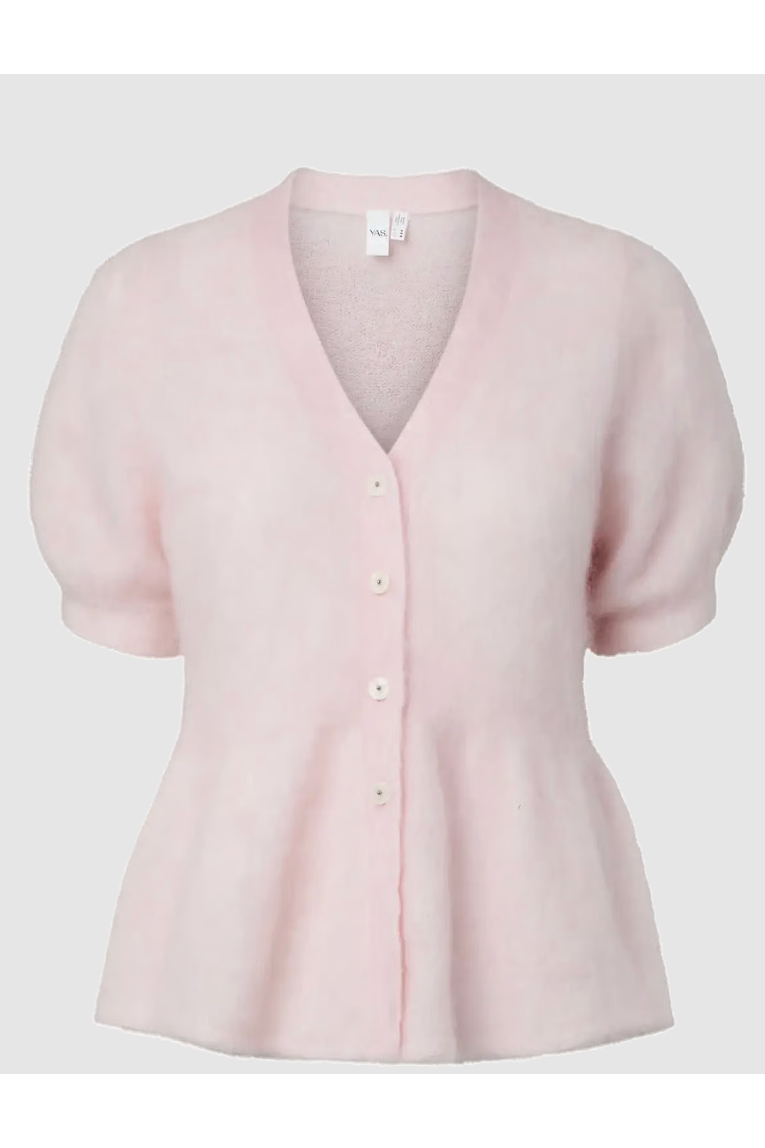 Yastilde SS Mohair Blend Knit Cardigan