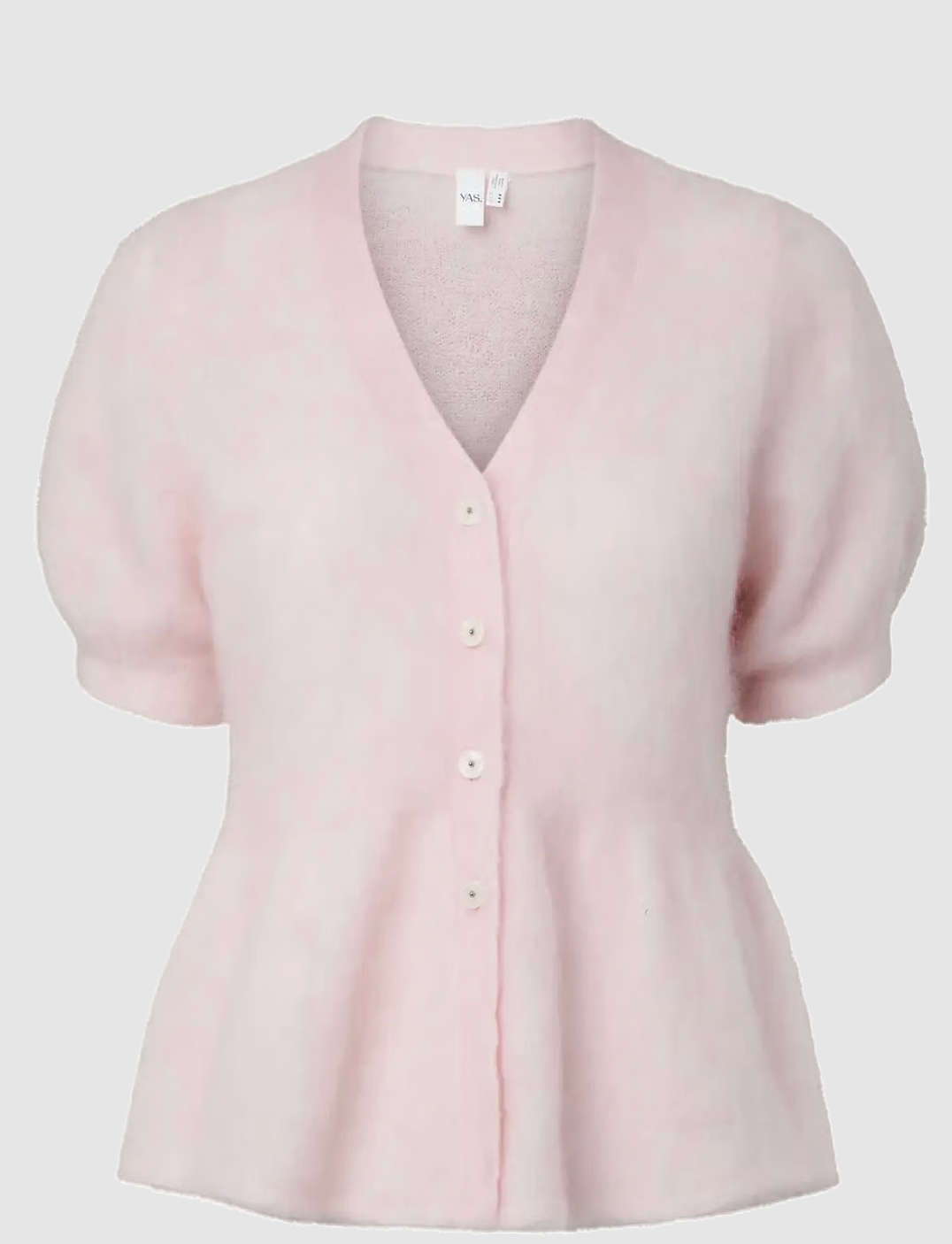 Yastilde SS Mohair Blend Knit Cardigan