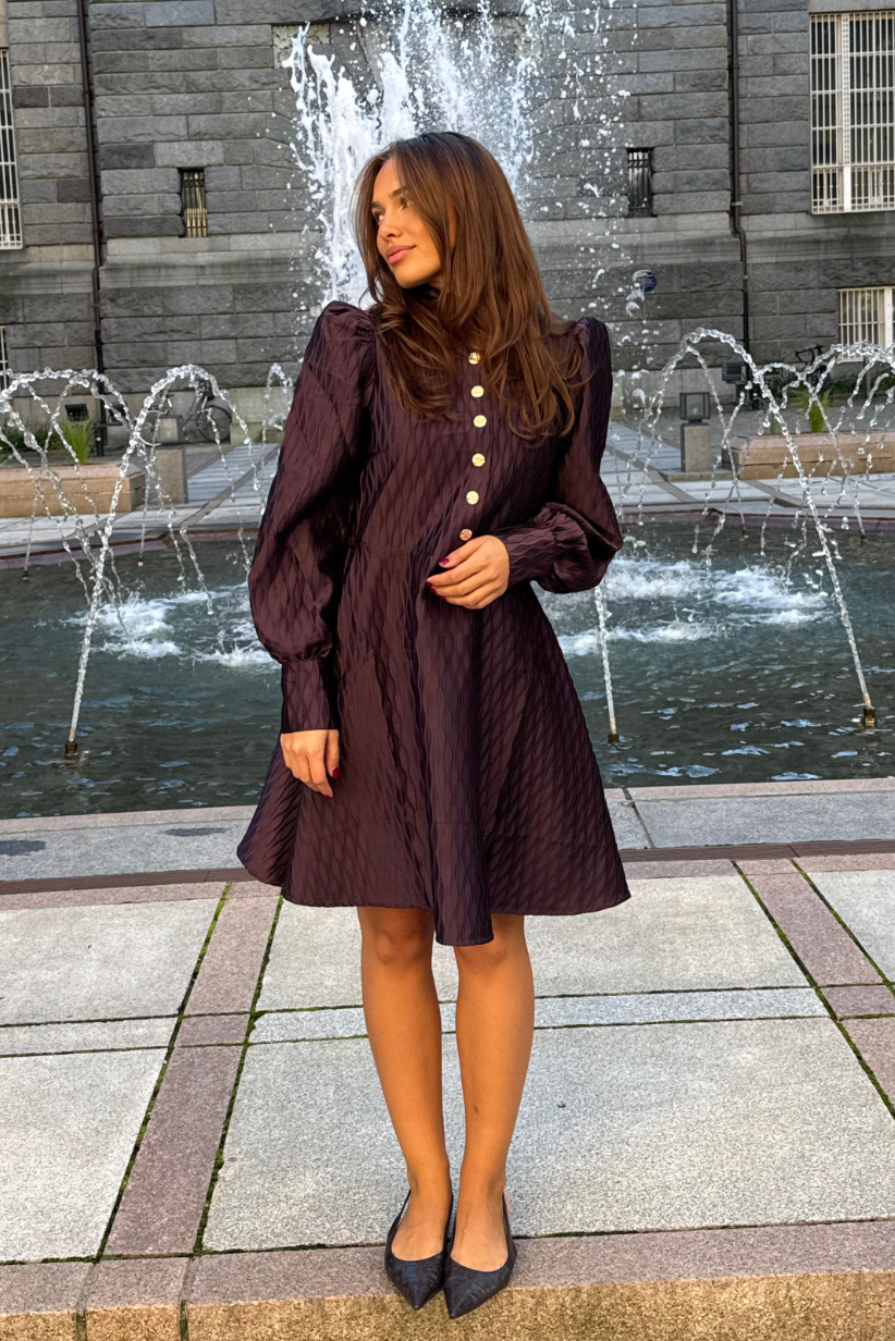 Yasripple LS Dress