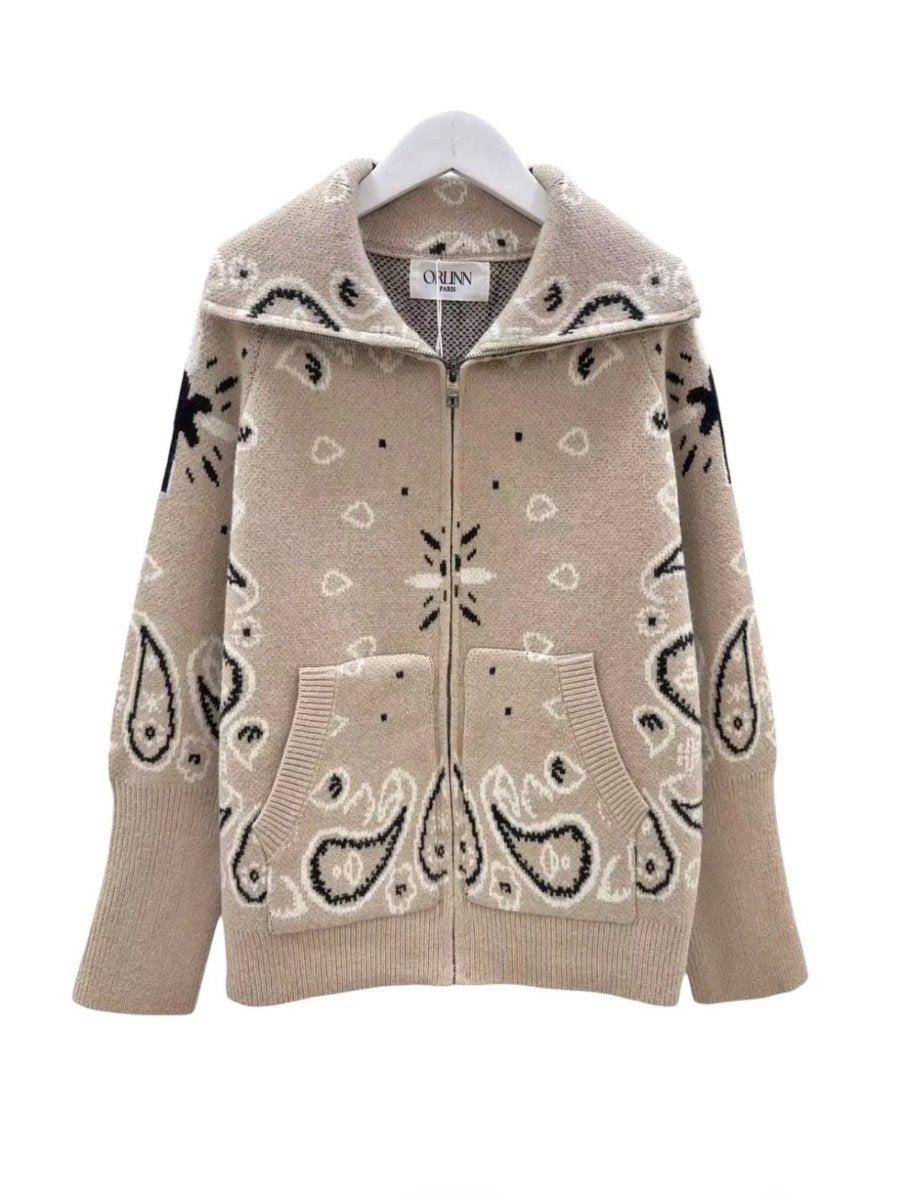 Paisley Jacket Zip