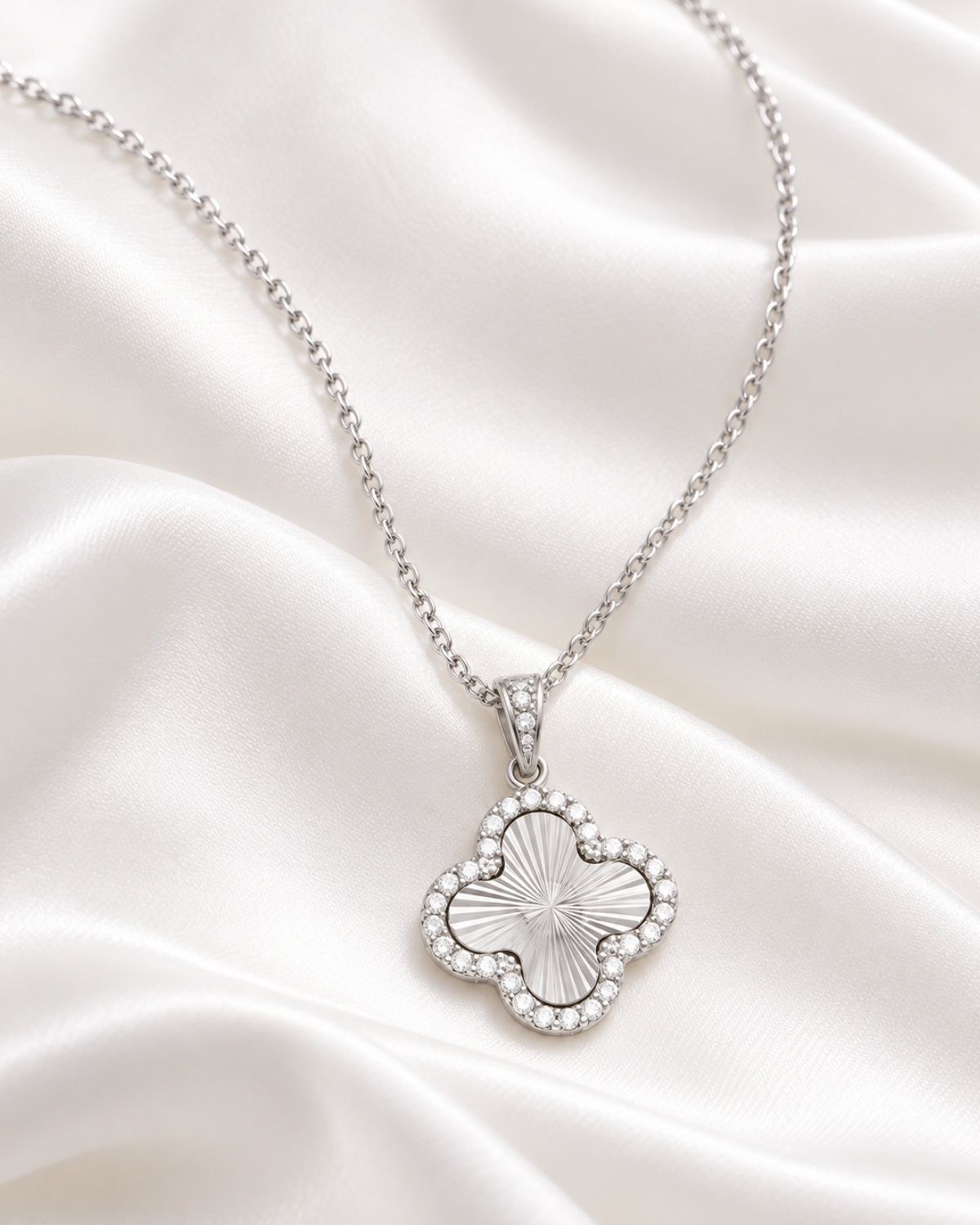 Stina Four Leaf Necklace