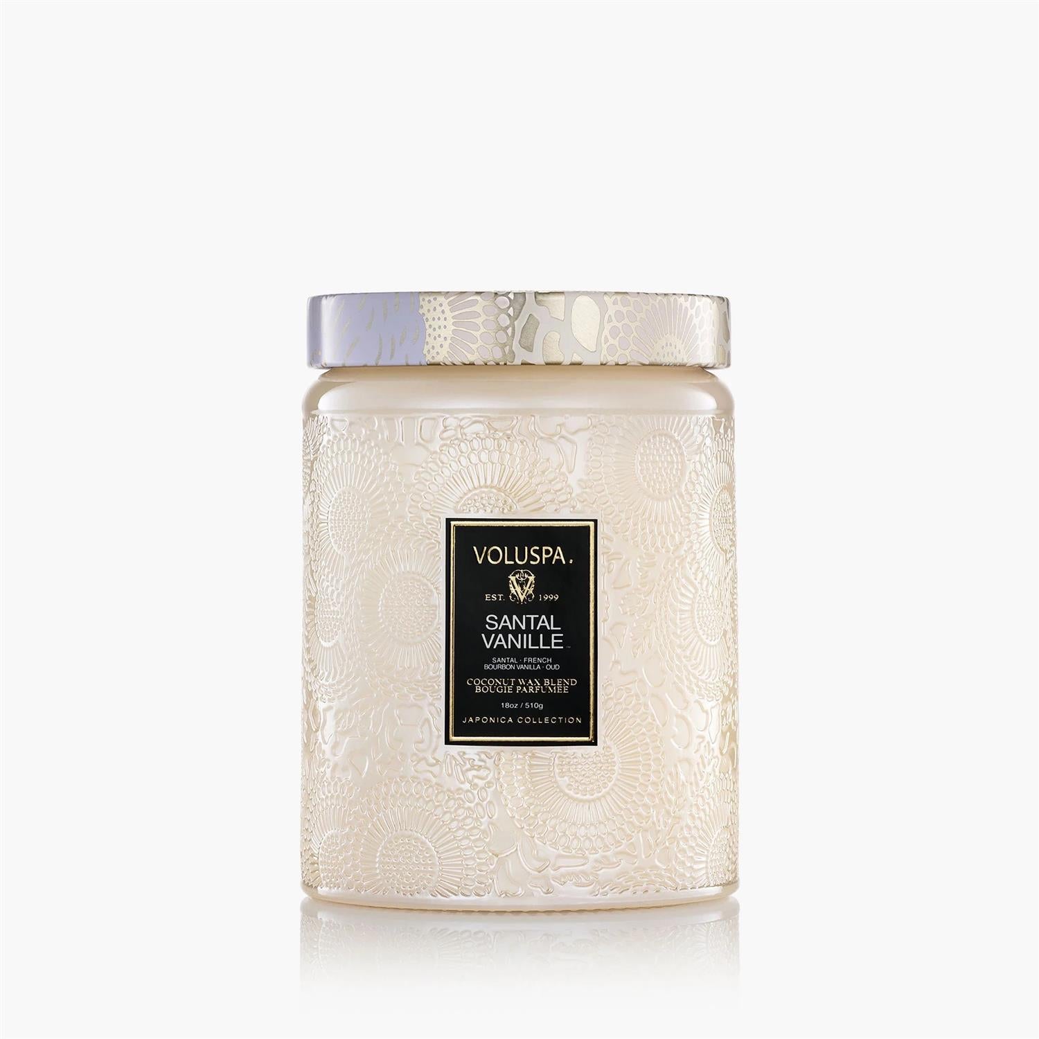 Large Jar Candle 510g - Santal Vanille
