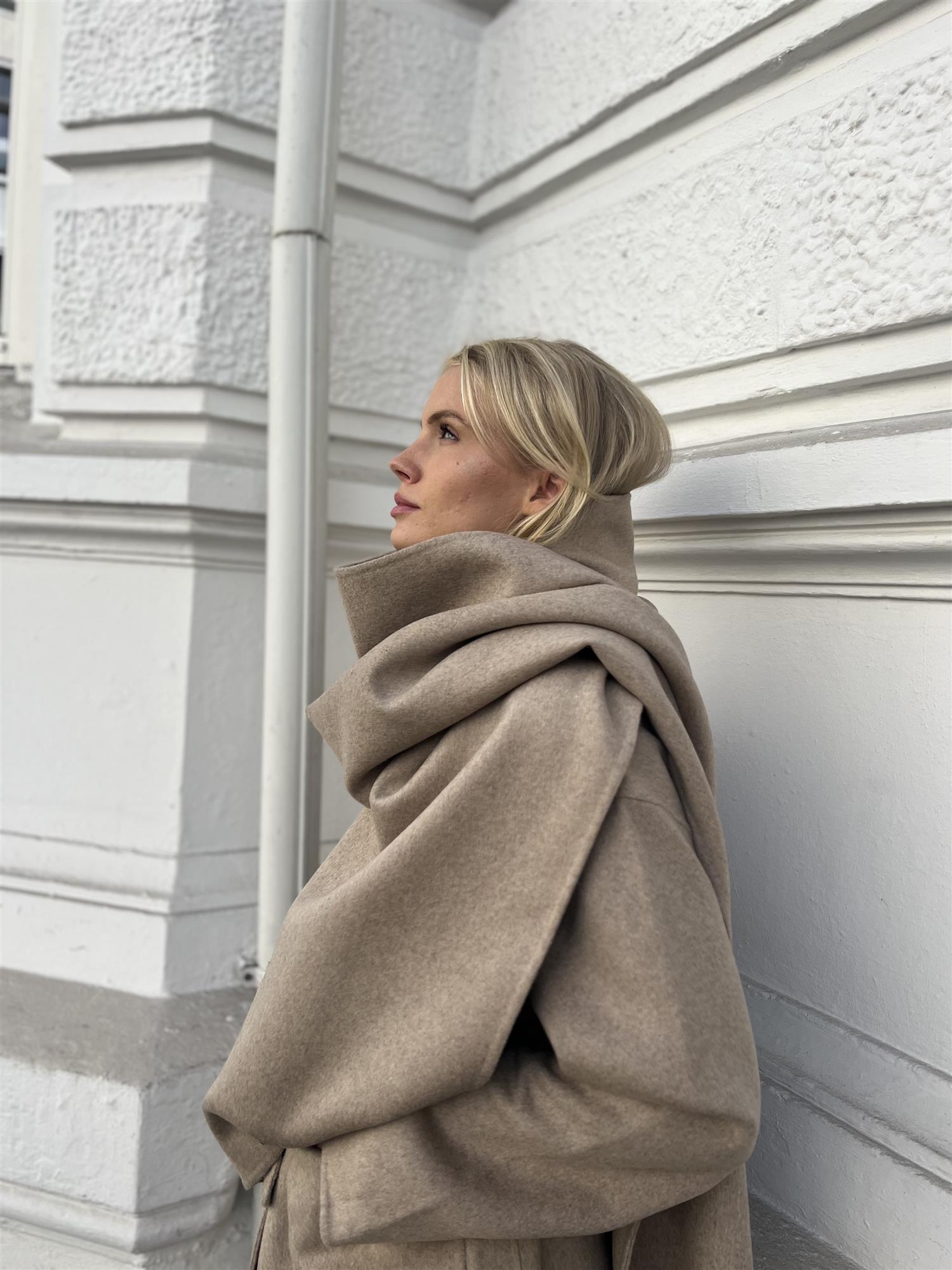 Sandy Wool Scarf - Tilbehør