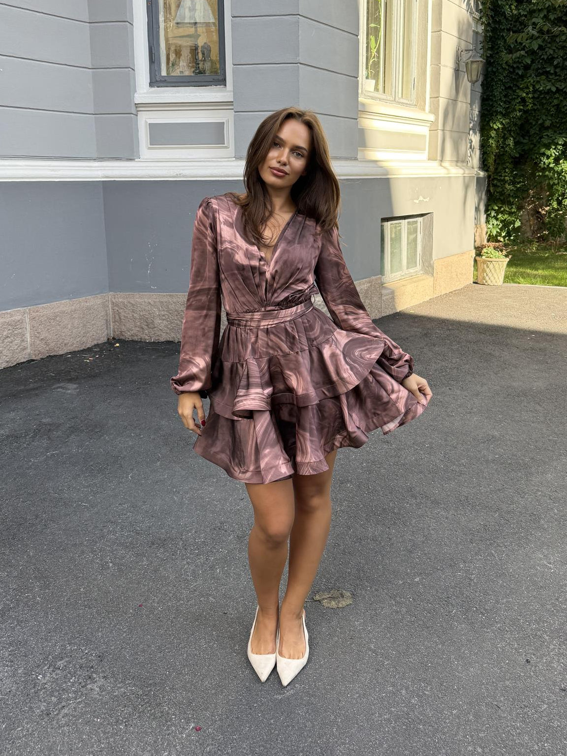 Asya Bedouin Dress - Cocoa