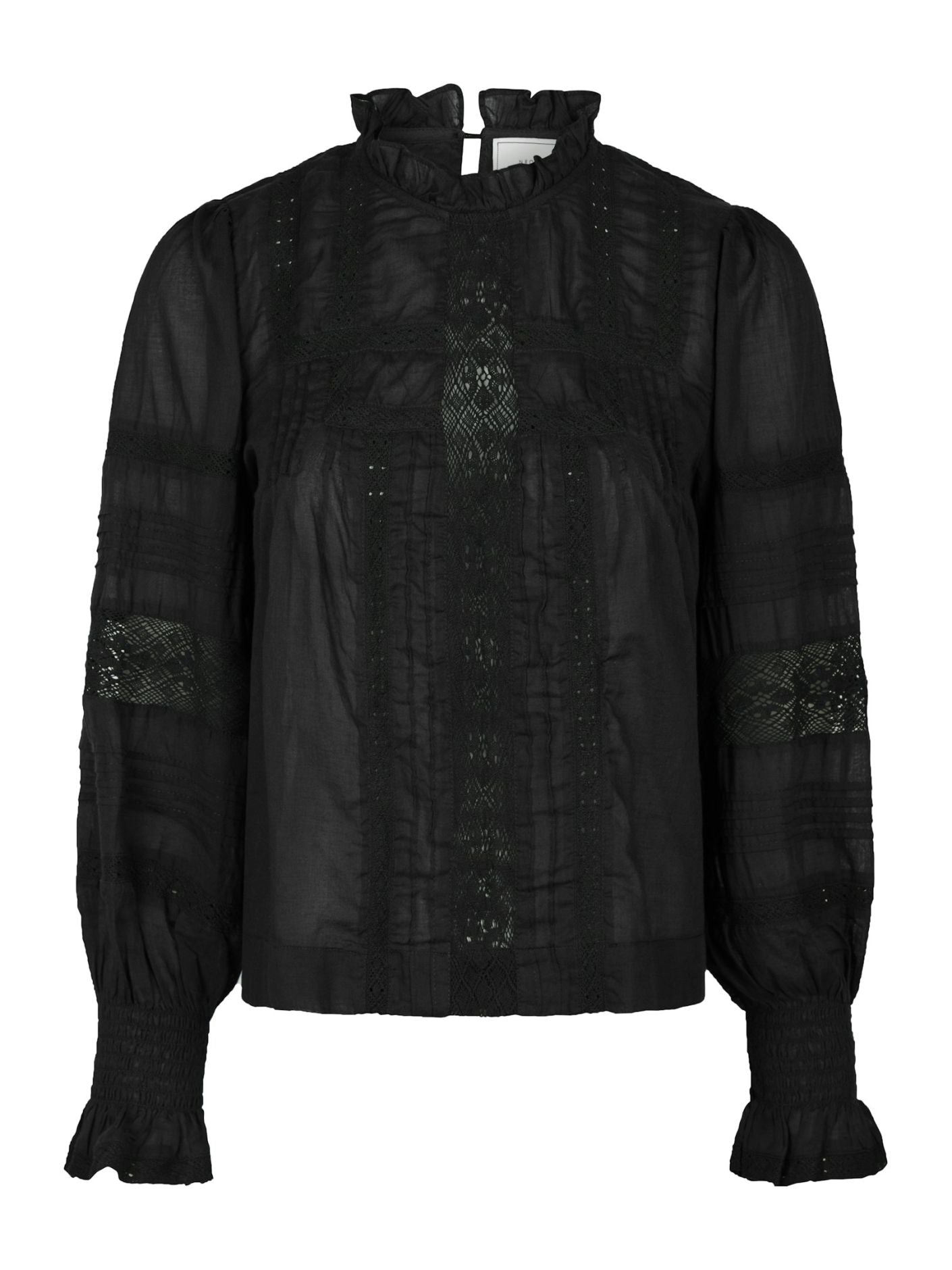 Ebba S Voile Blouse - Overdeler