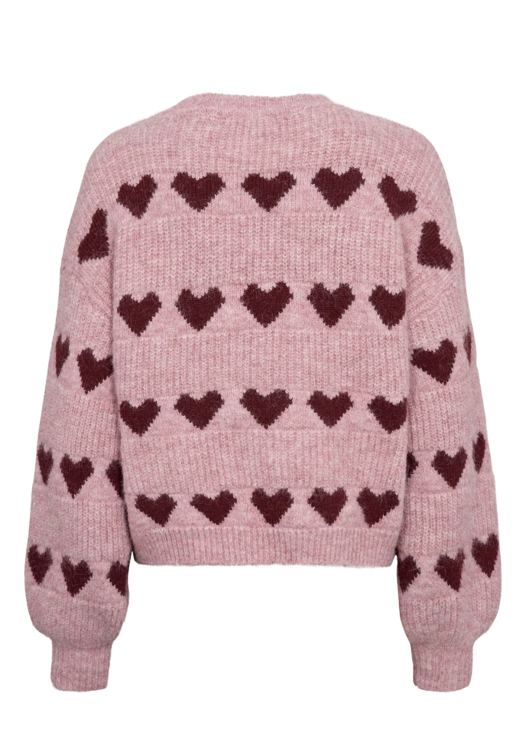 Heart Knit Pullover