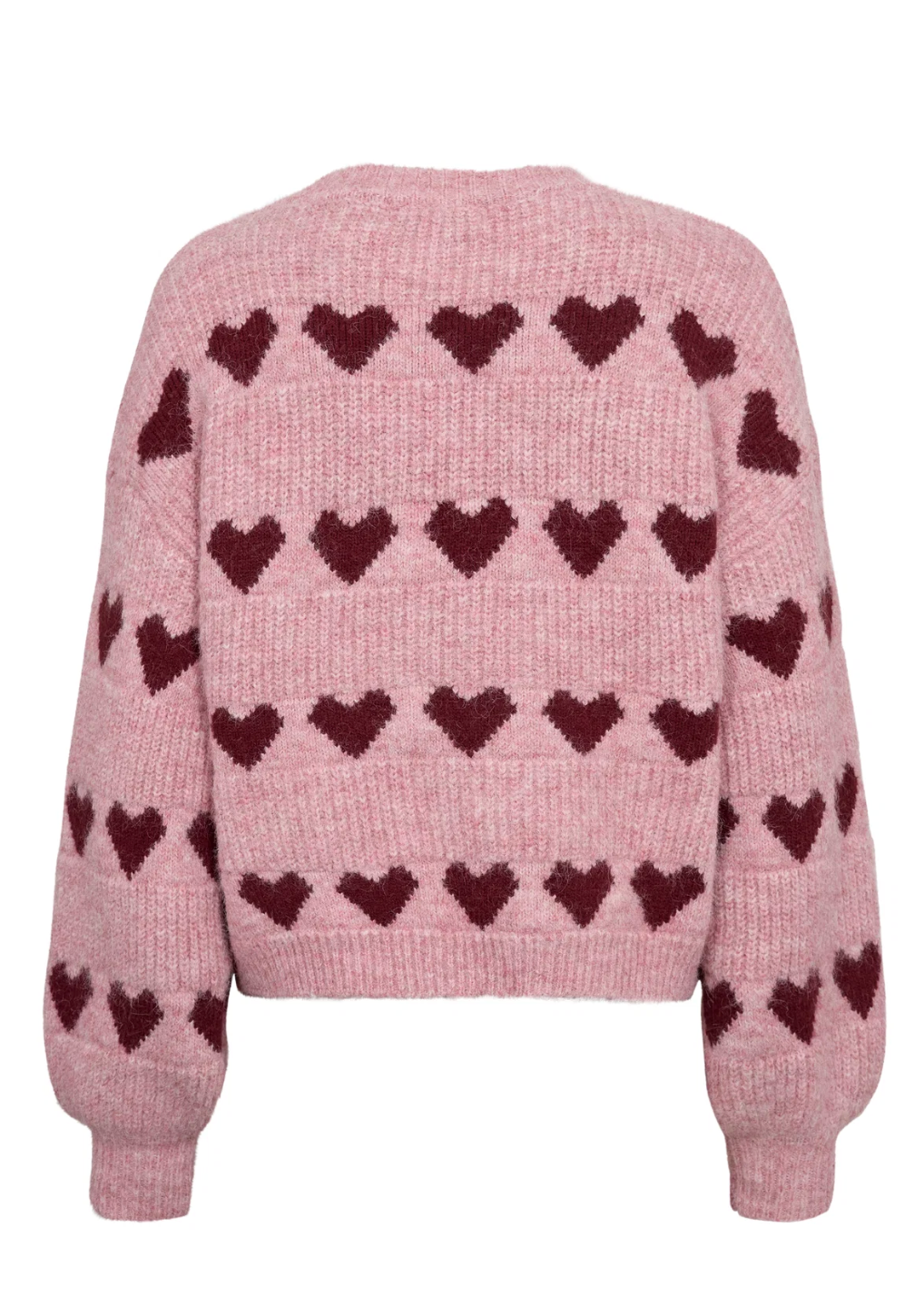 Heart Knit Pullover