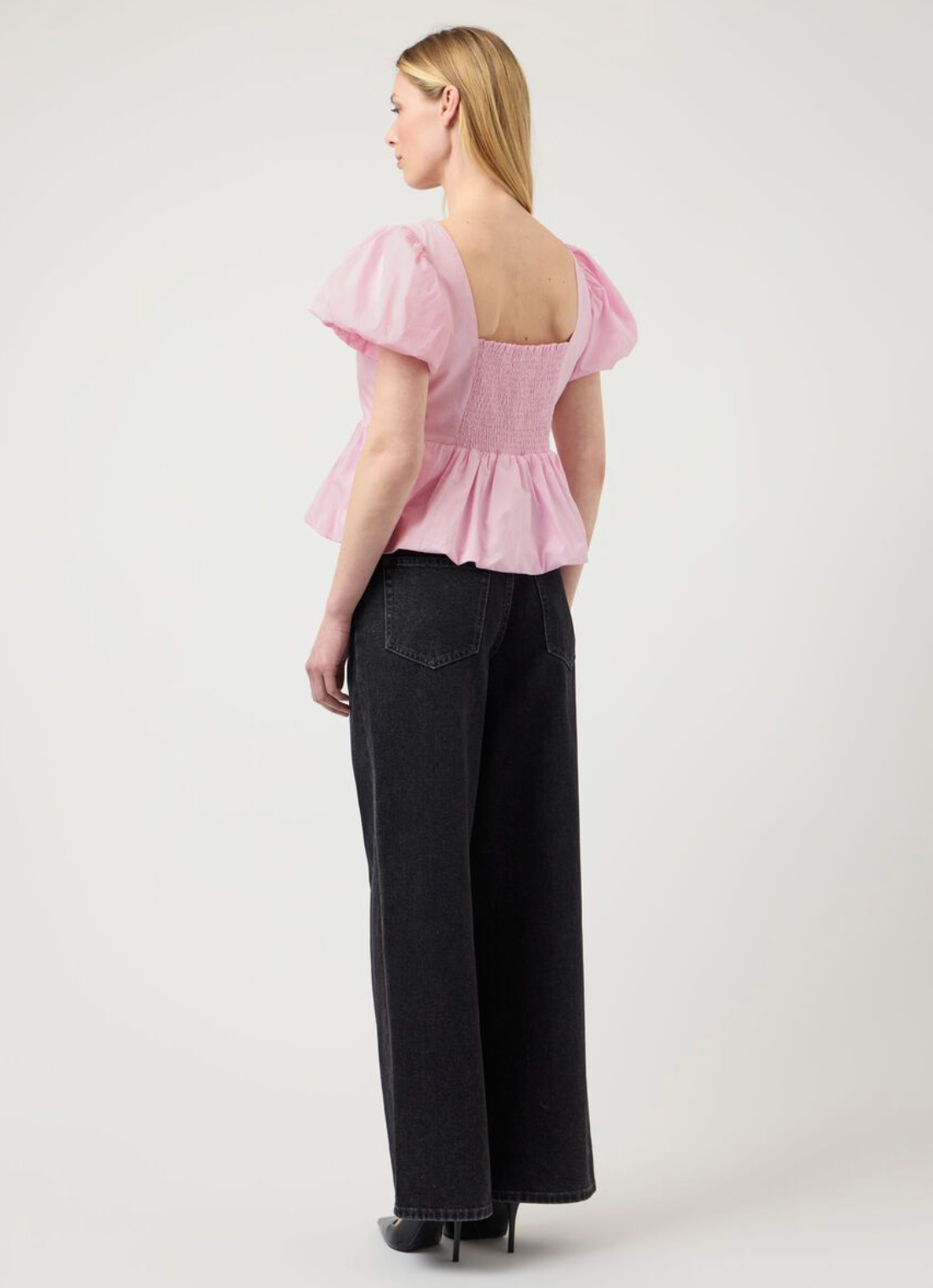 Yasnille SS Bubble Hem Top