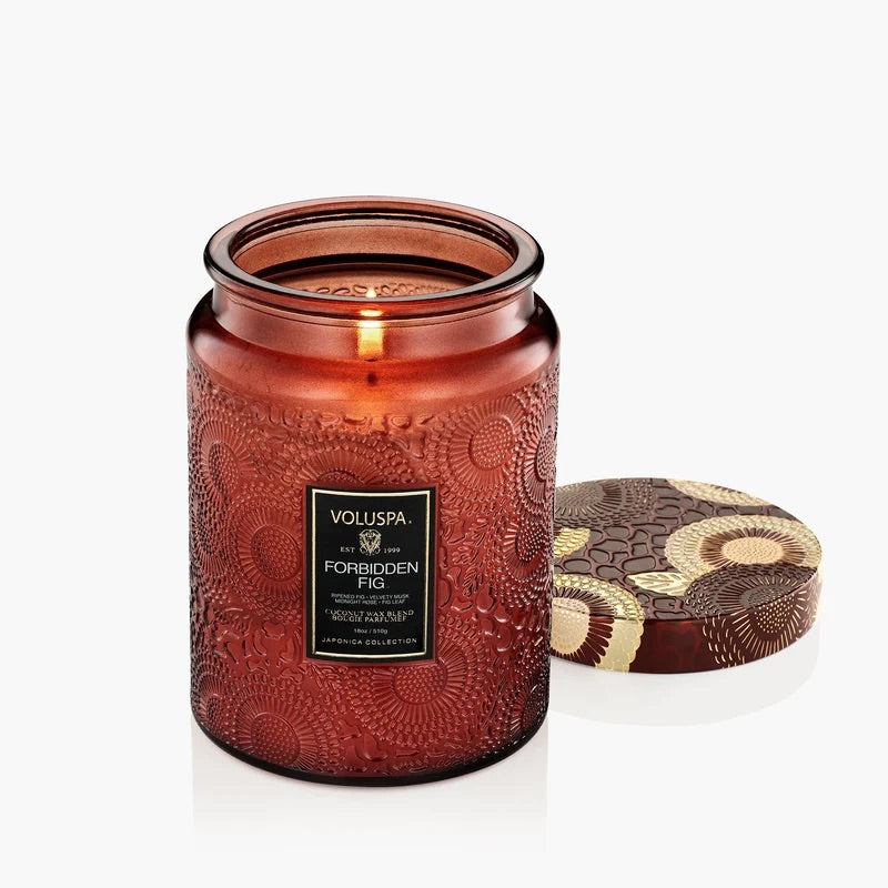 Large Jar Candle 510g - Forbidden Fig
