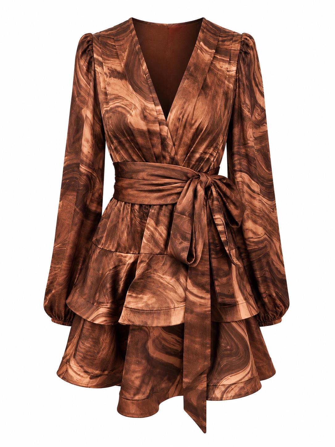 Asya Bedouin Dress - Cocoa