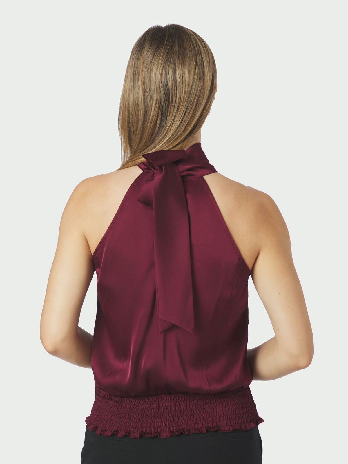 Jos Drapy Satin Top