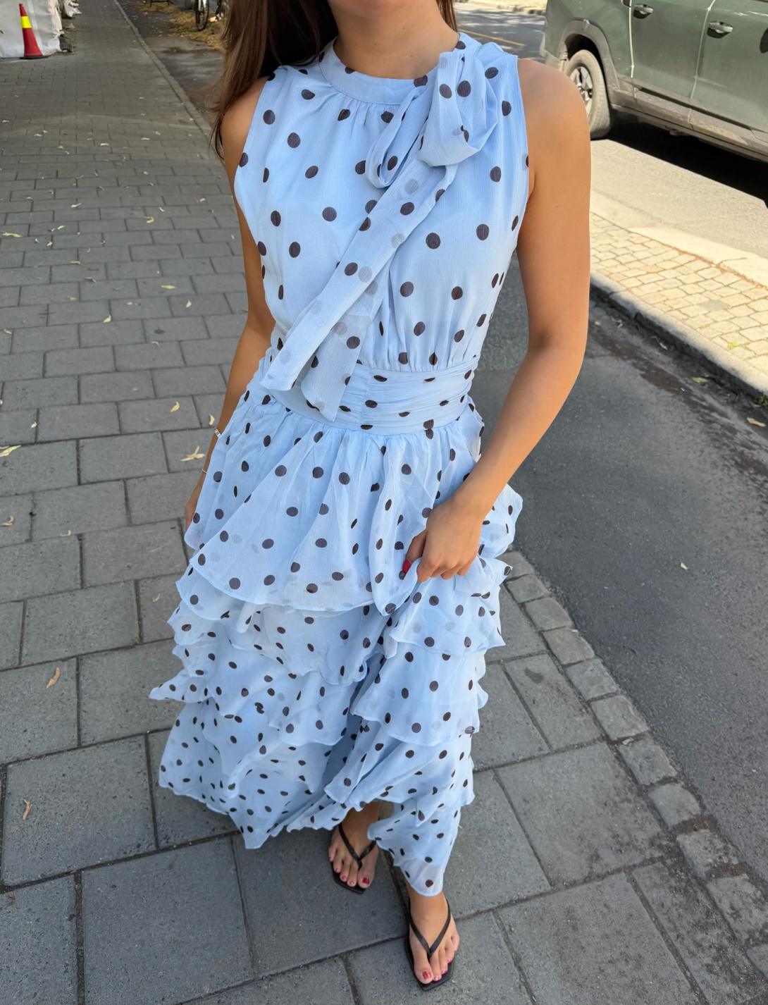 Marli Big Dot Dress