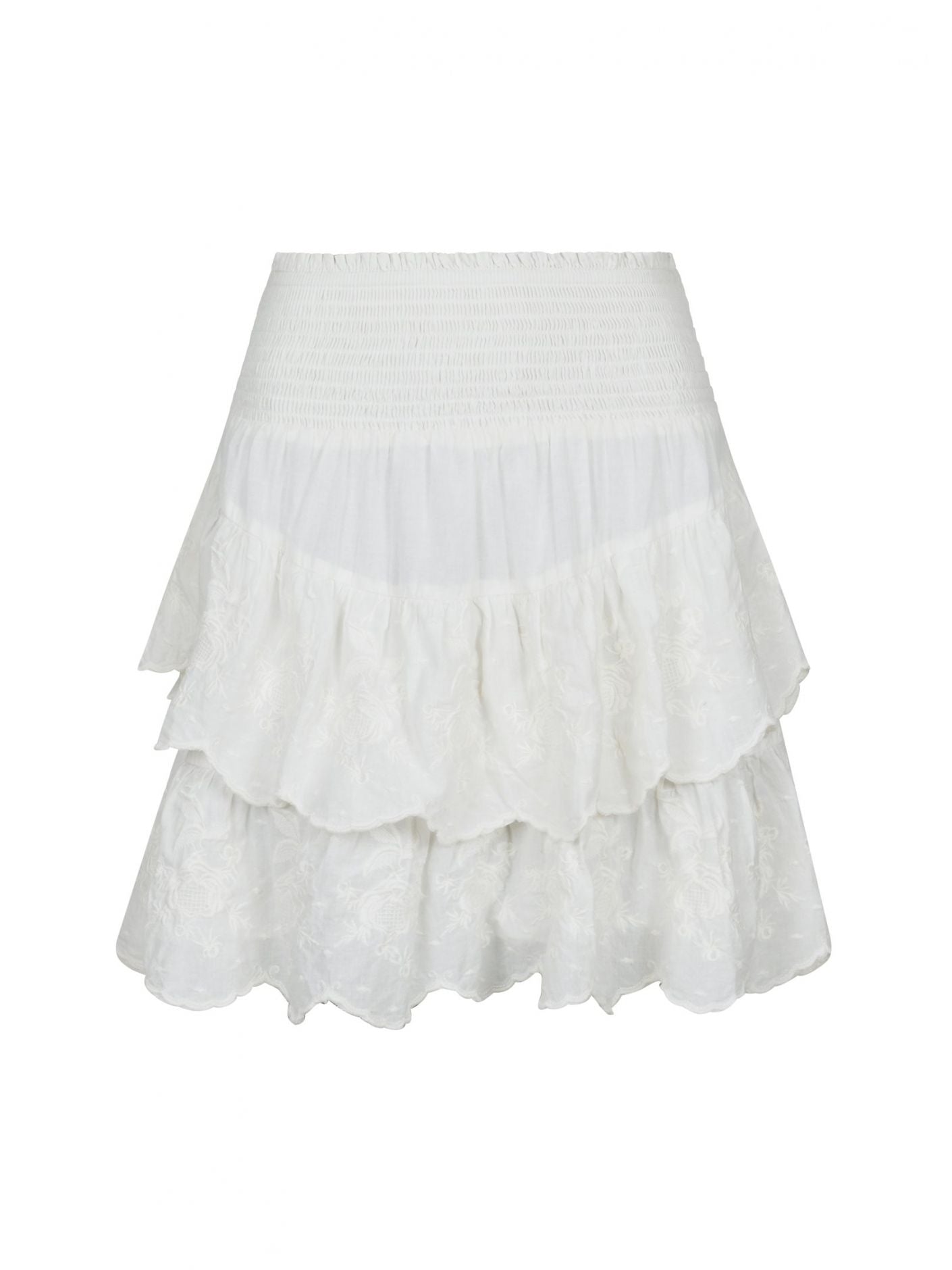 Line Emb Skirt - Skjørt