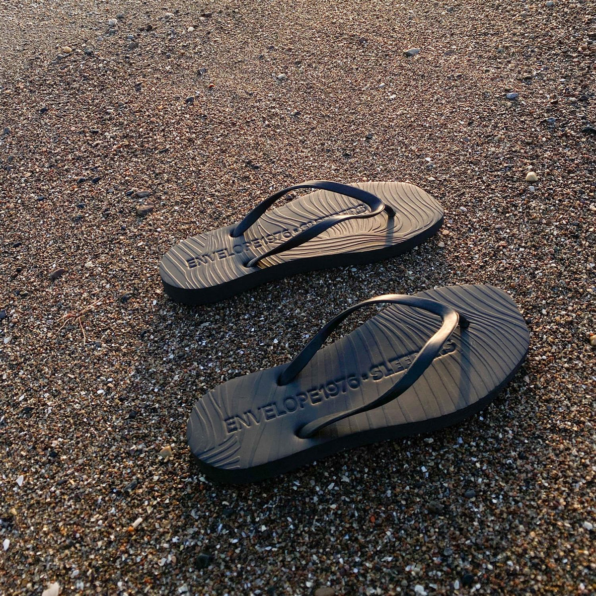Tapered Flip Flop - Black