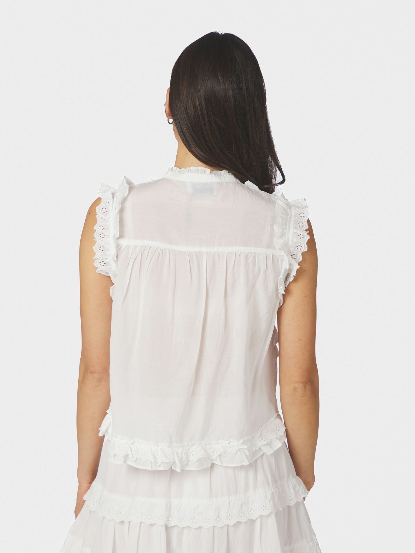 Celia Ruffle Top
