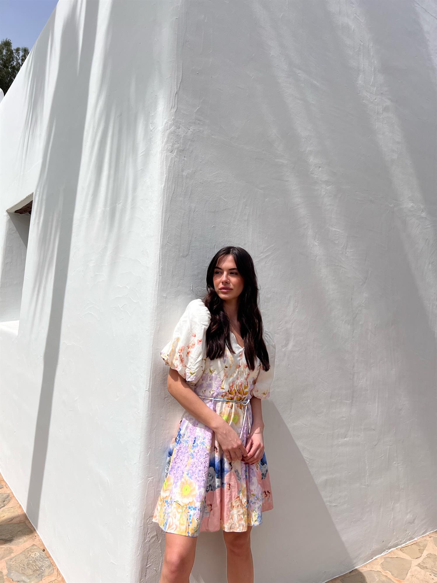 Eliya Fuchsine Dress - S - Kjoler