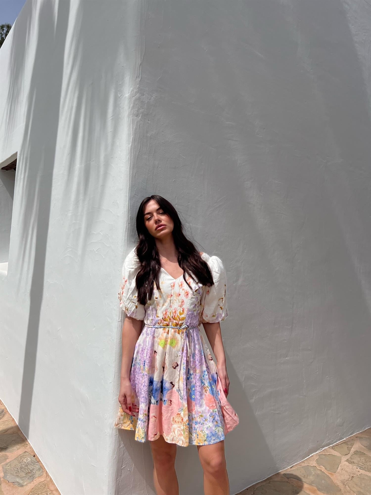 Eliya Fuchsine Dress - S - Kjoler