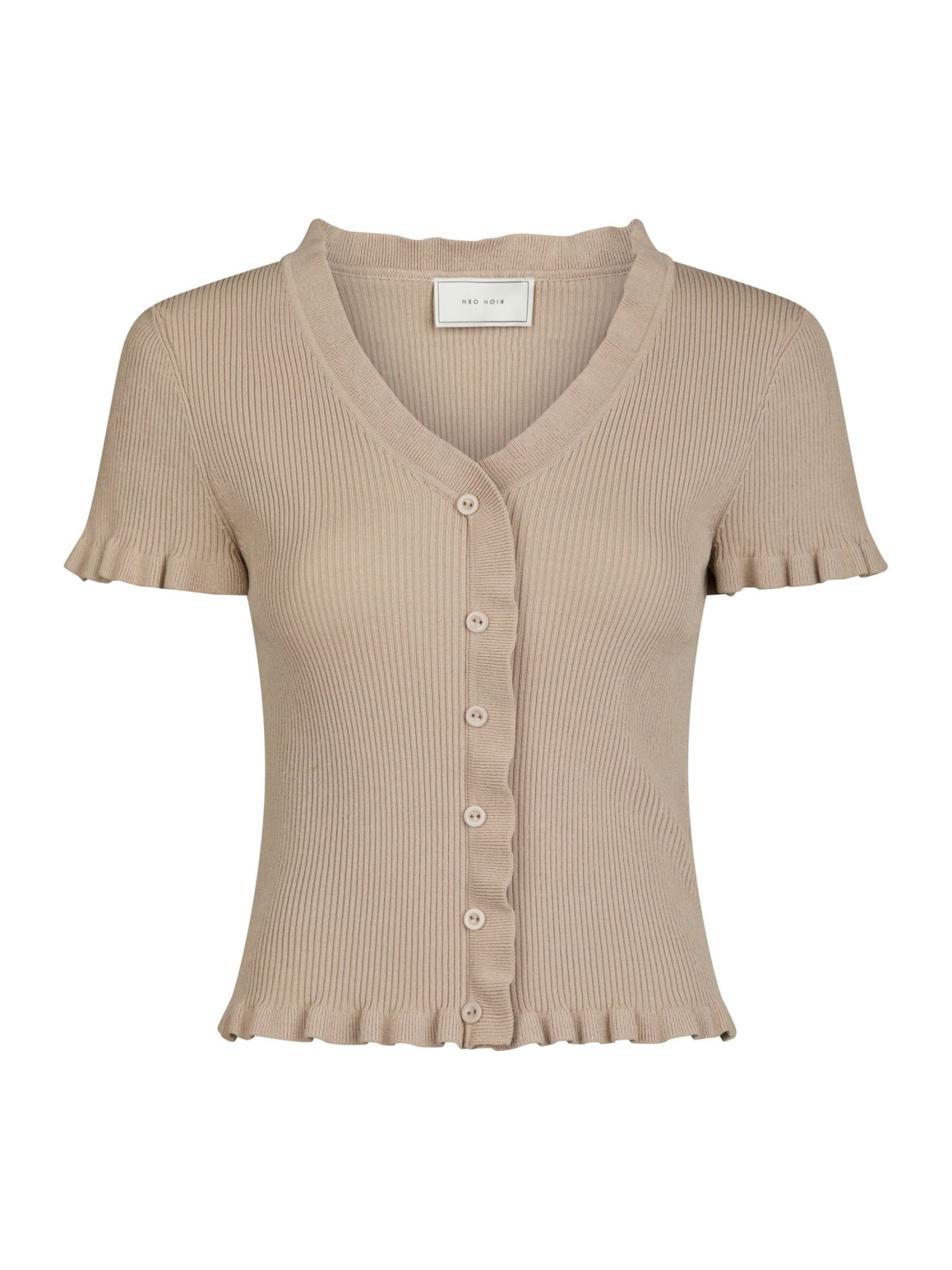 Esla Frill Knit Tee - Overdeler