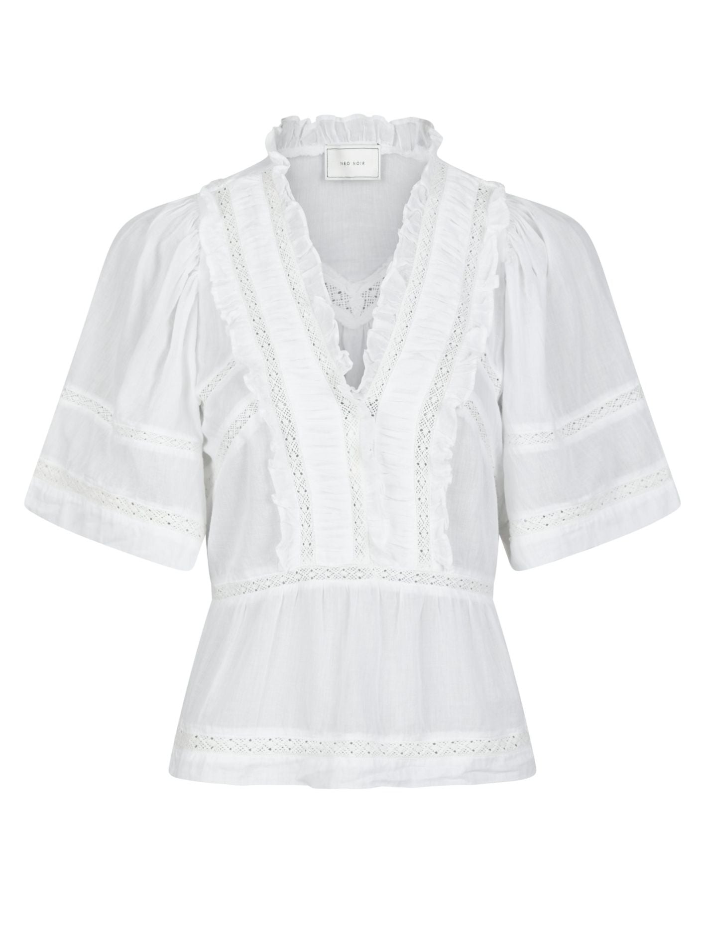 Evienne S Voile Top - Overdeler
