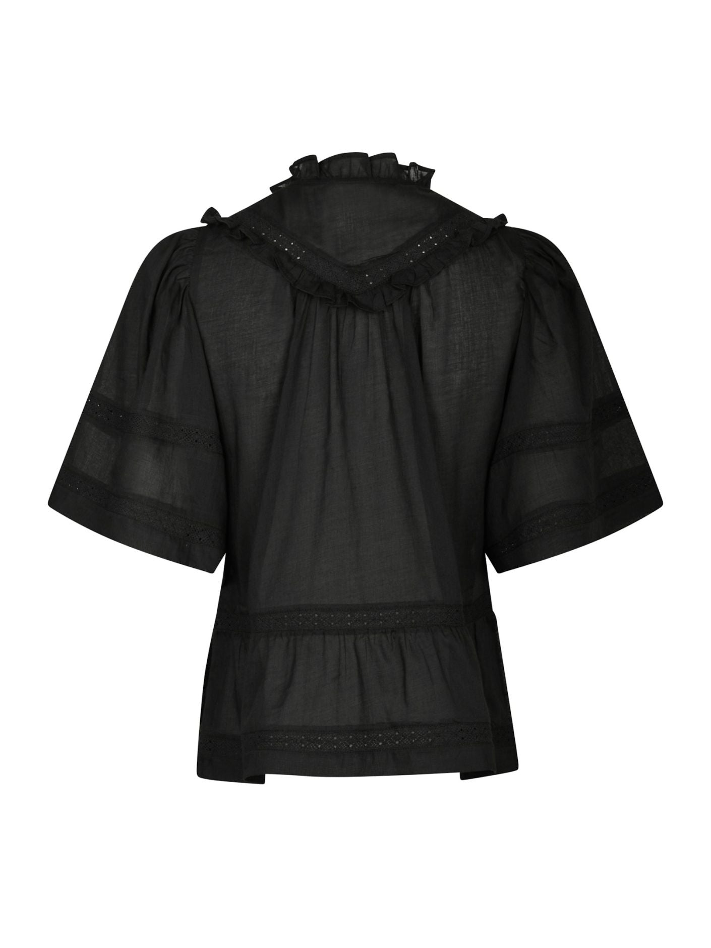 Evienne S Voile Top - Overdeler