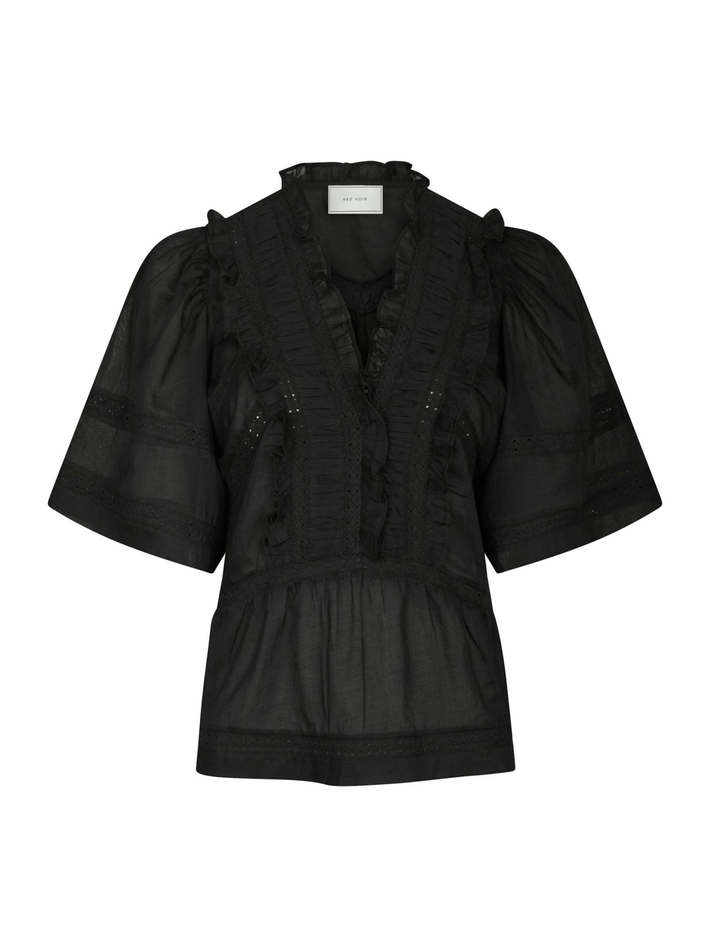 Evienne S Voile Top - Overdeler