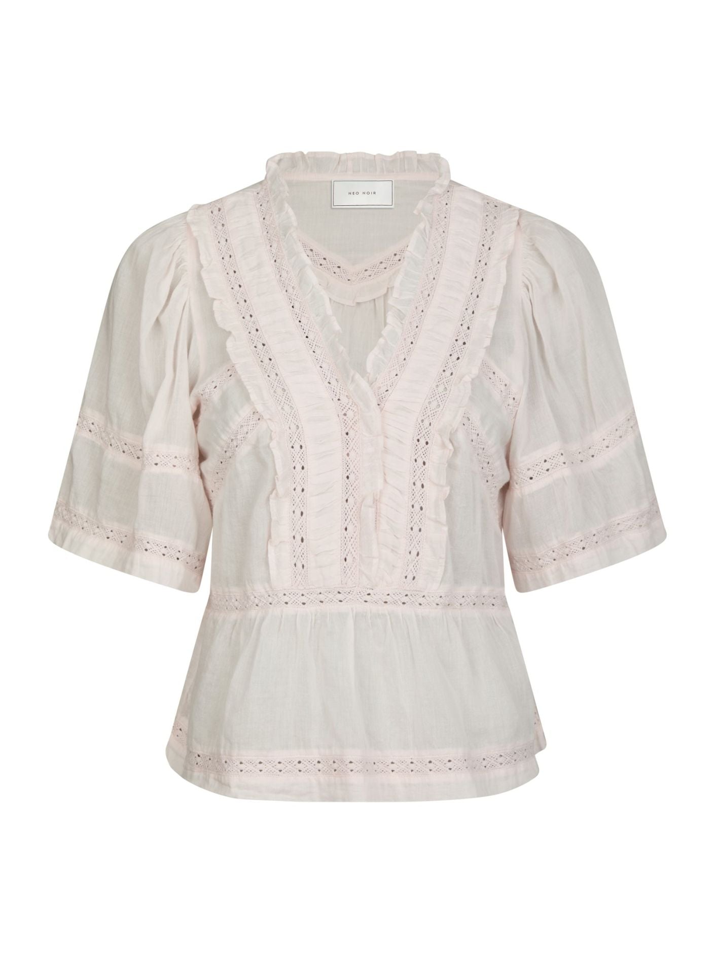 Evienne S Voile Top - Overdeler