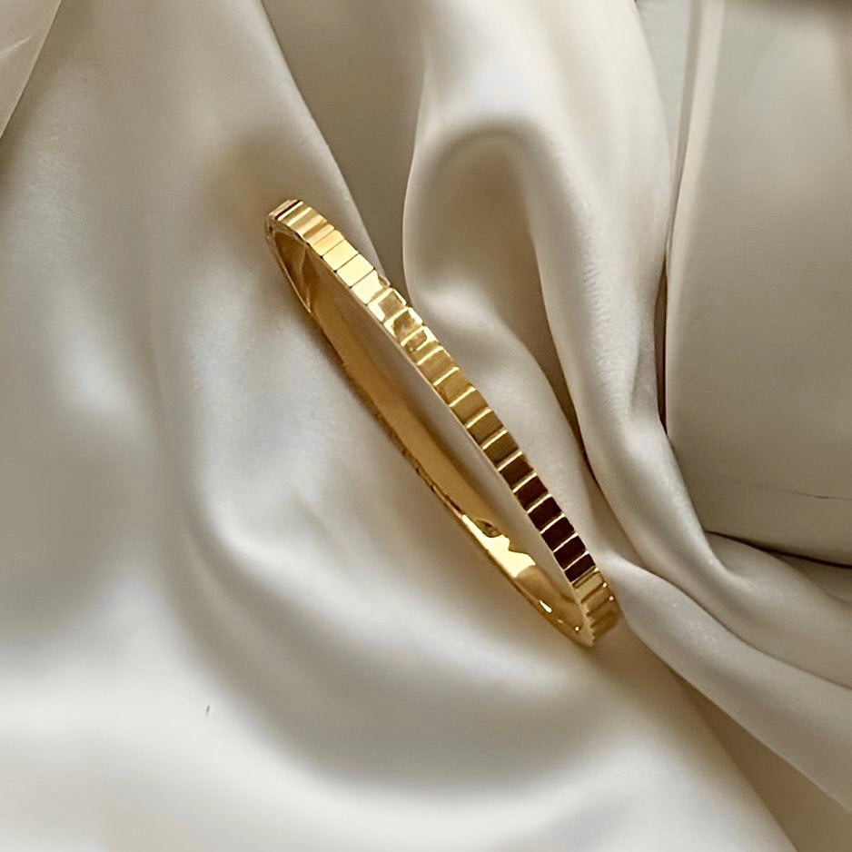 Evy Bangle Bracelet Gold Tilbehør