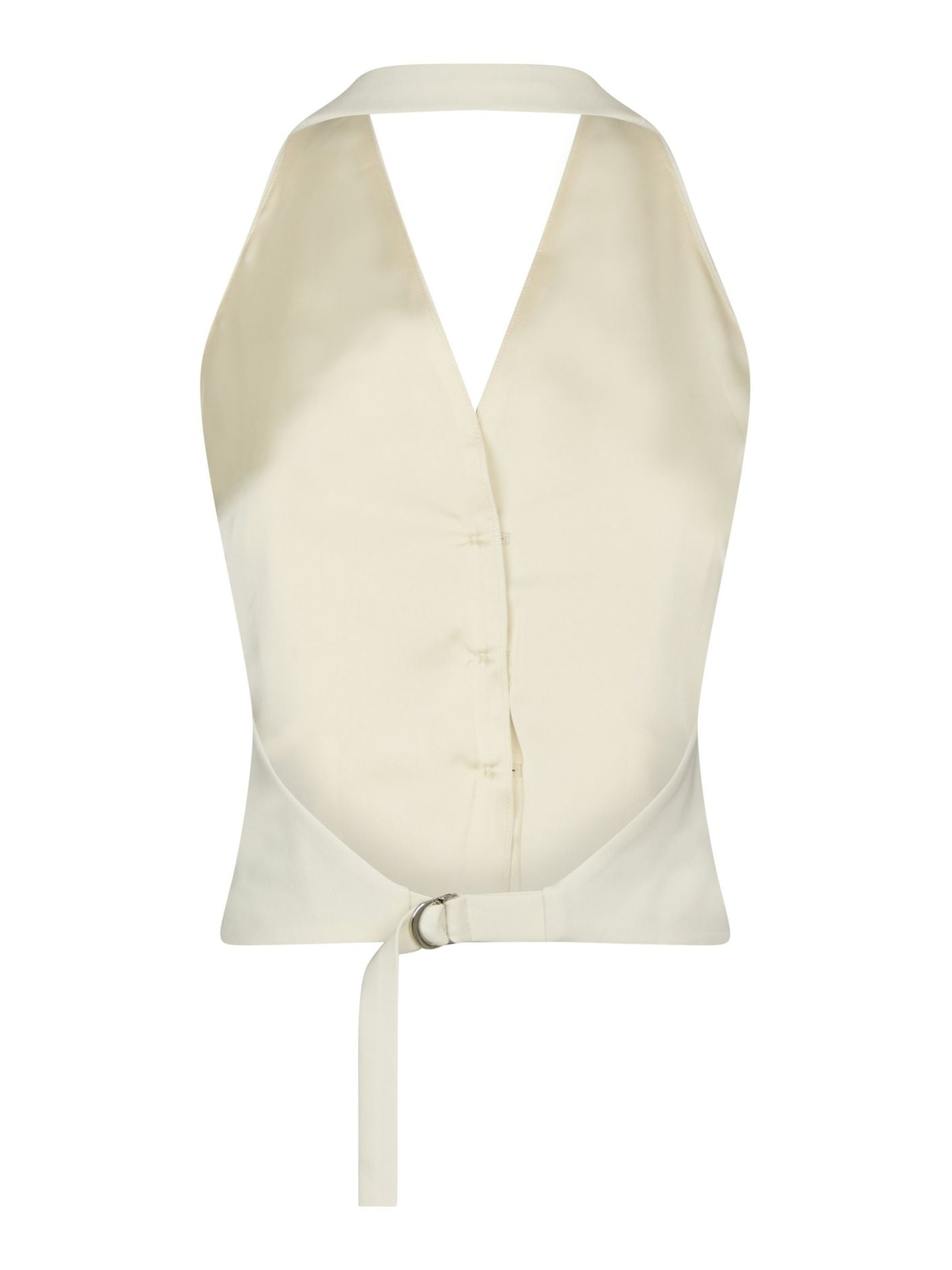 Ezza Structure Halterneck Vest - Overdeler