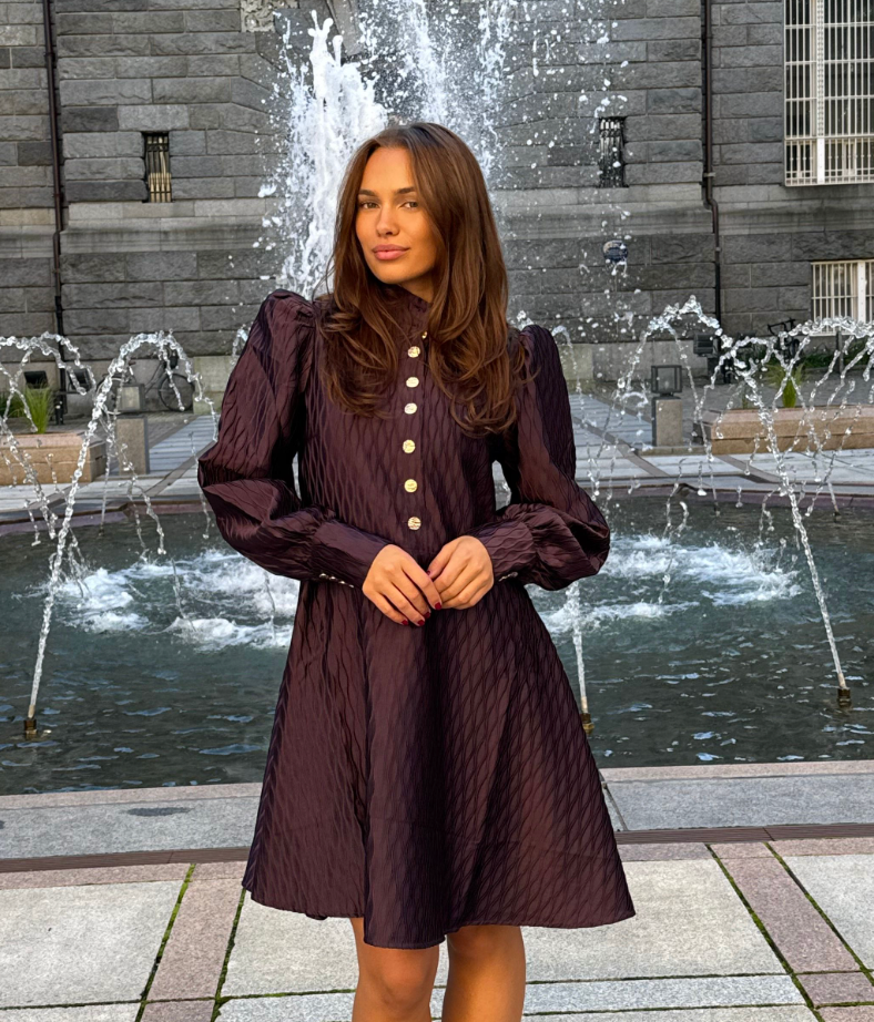 Yasripple LS Dress