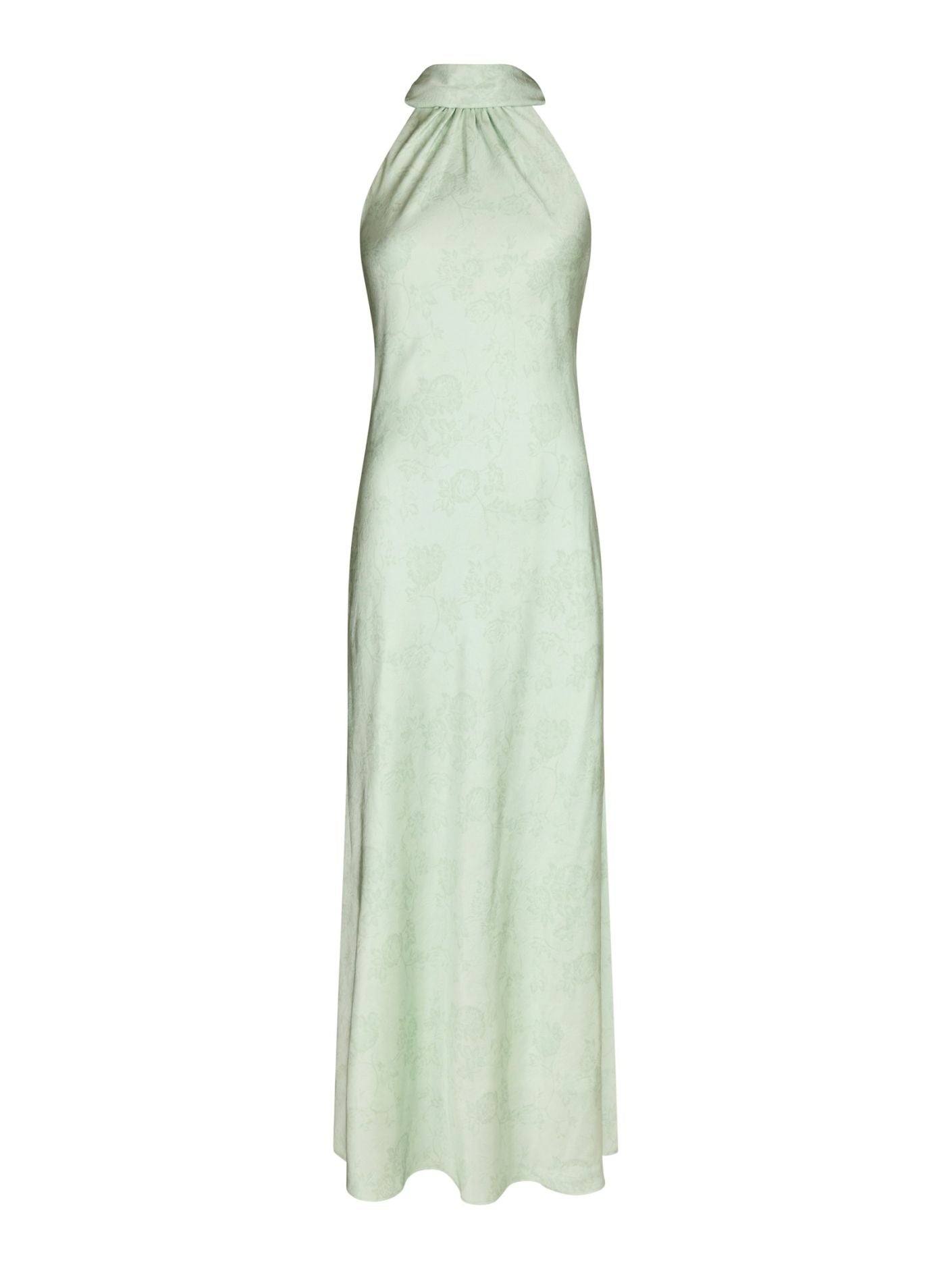 Fiona Pattern Satin Dress