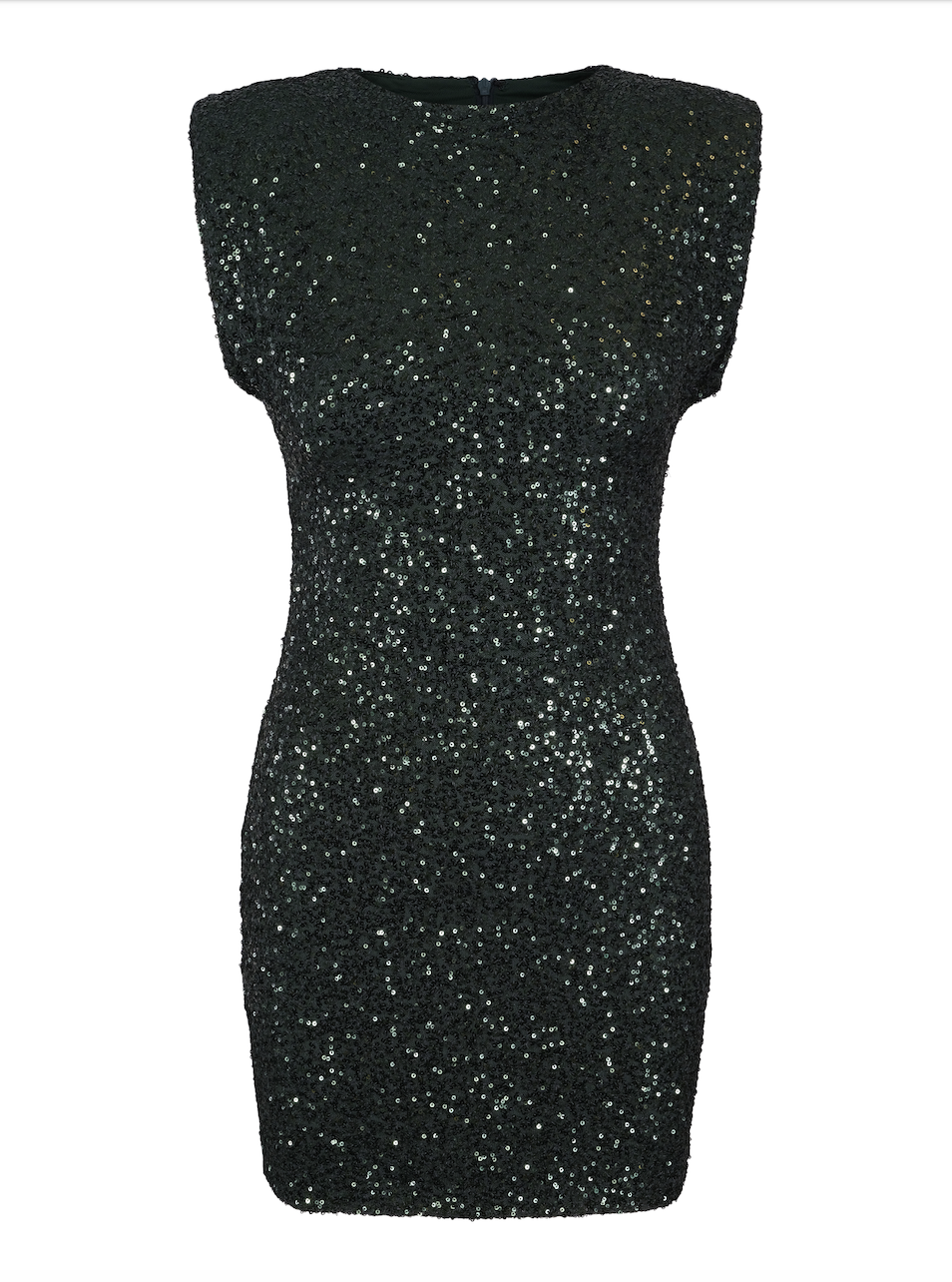 Sophia Sequin Dress Green - Kjoler