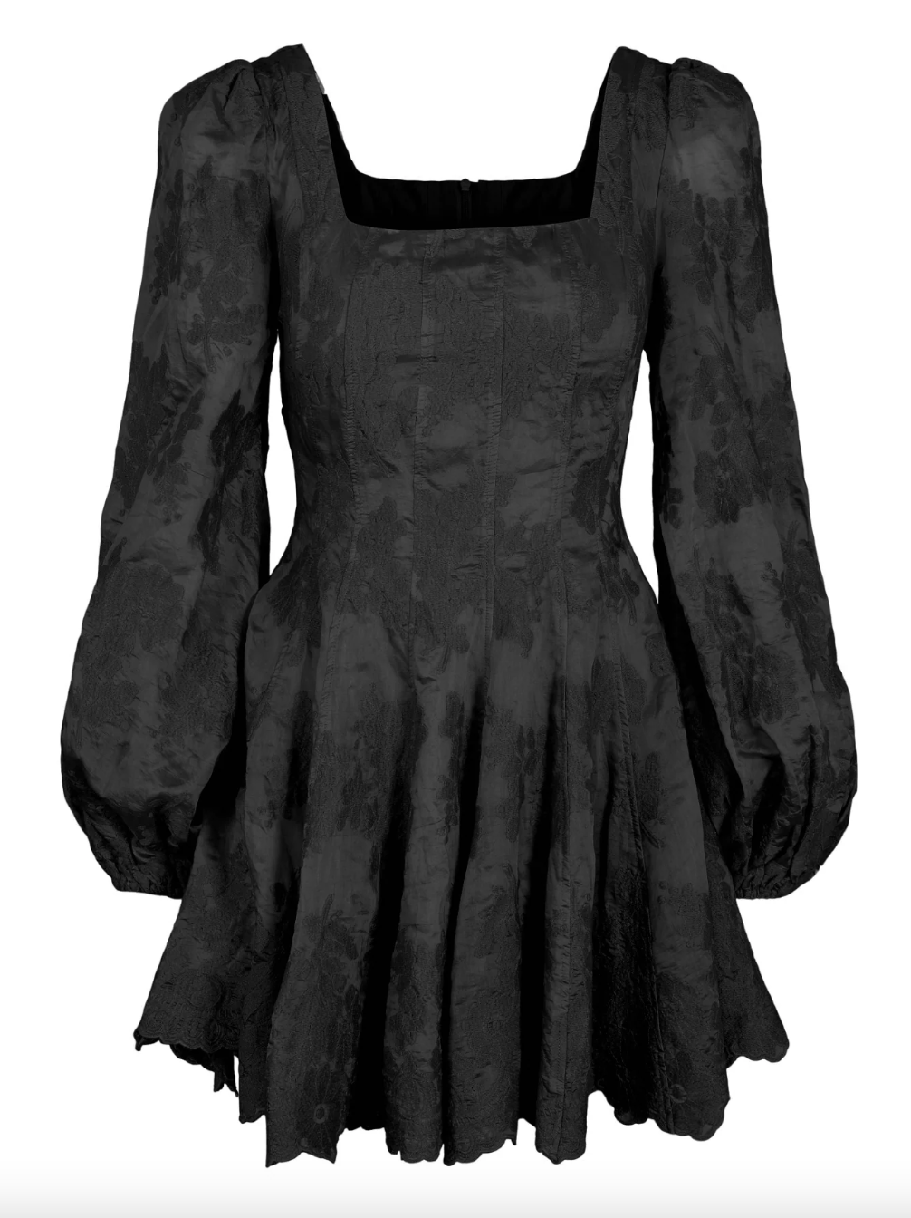 Sophie Lace Dress - Svart