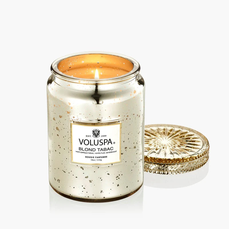 Large Jar Candle 510g - Blond Tabac