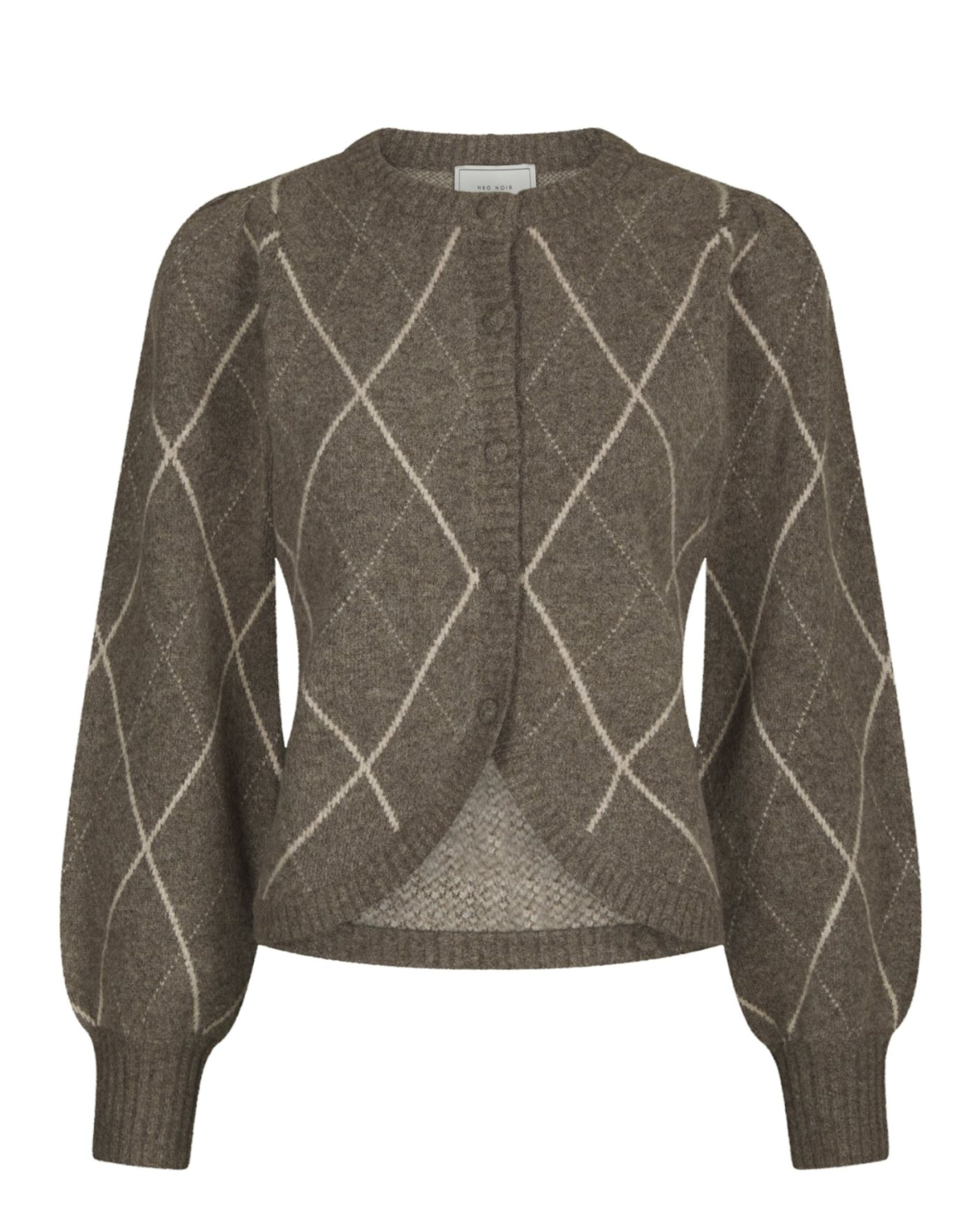 Koteas Check Knit Crdigan