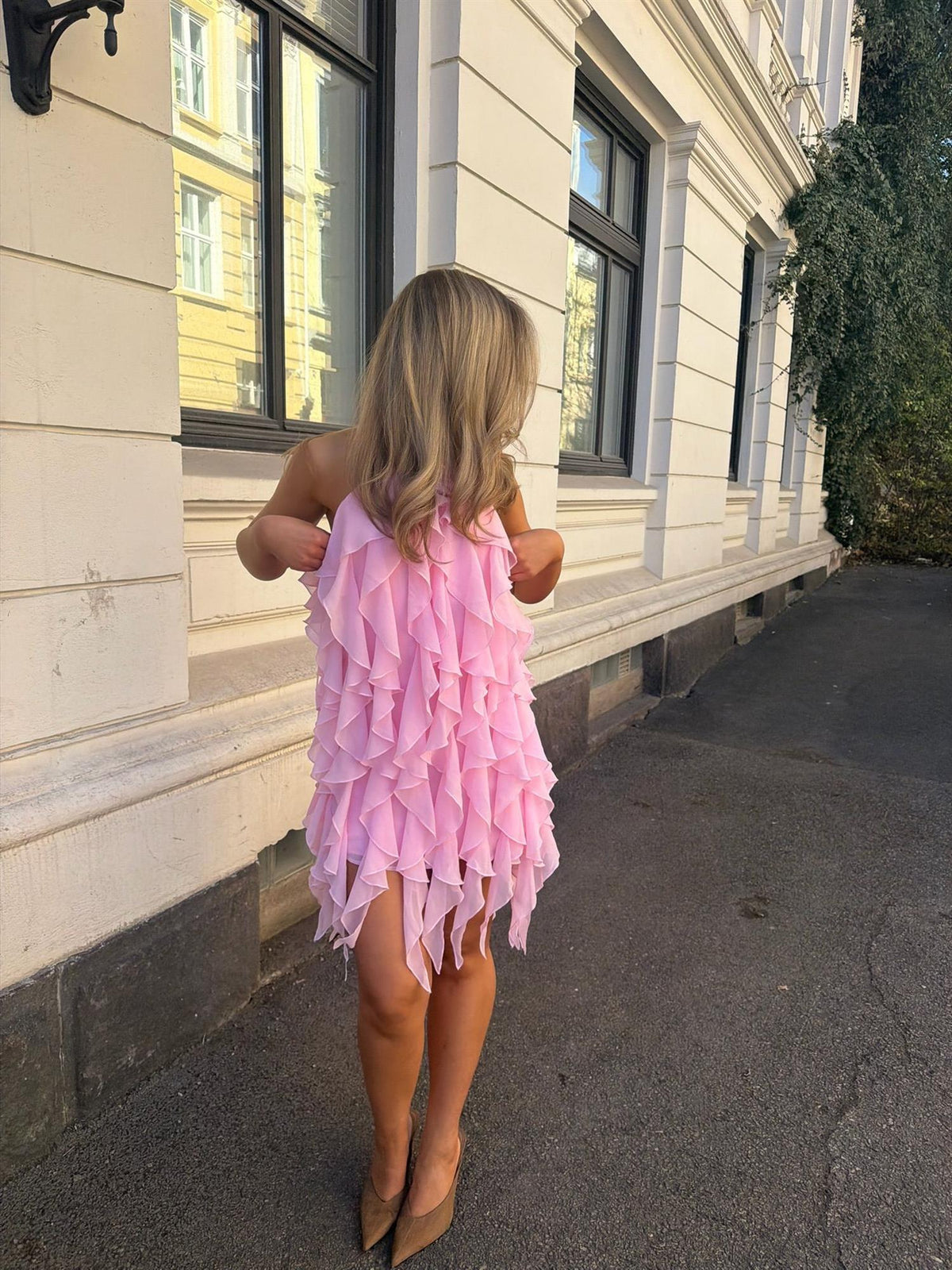 Tiana Mini Ruffle Dress