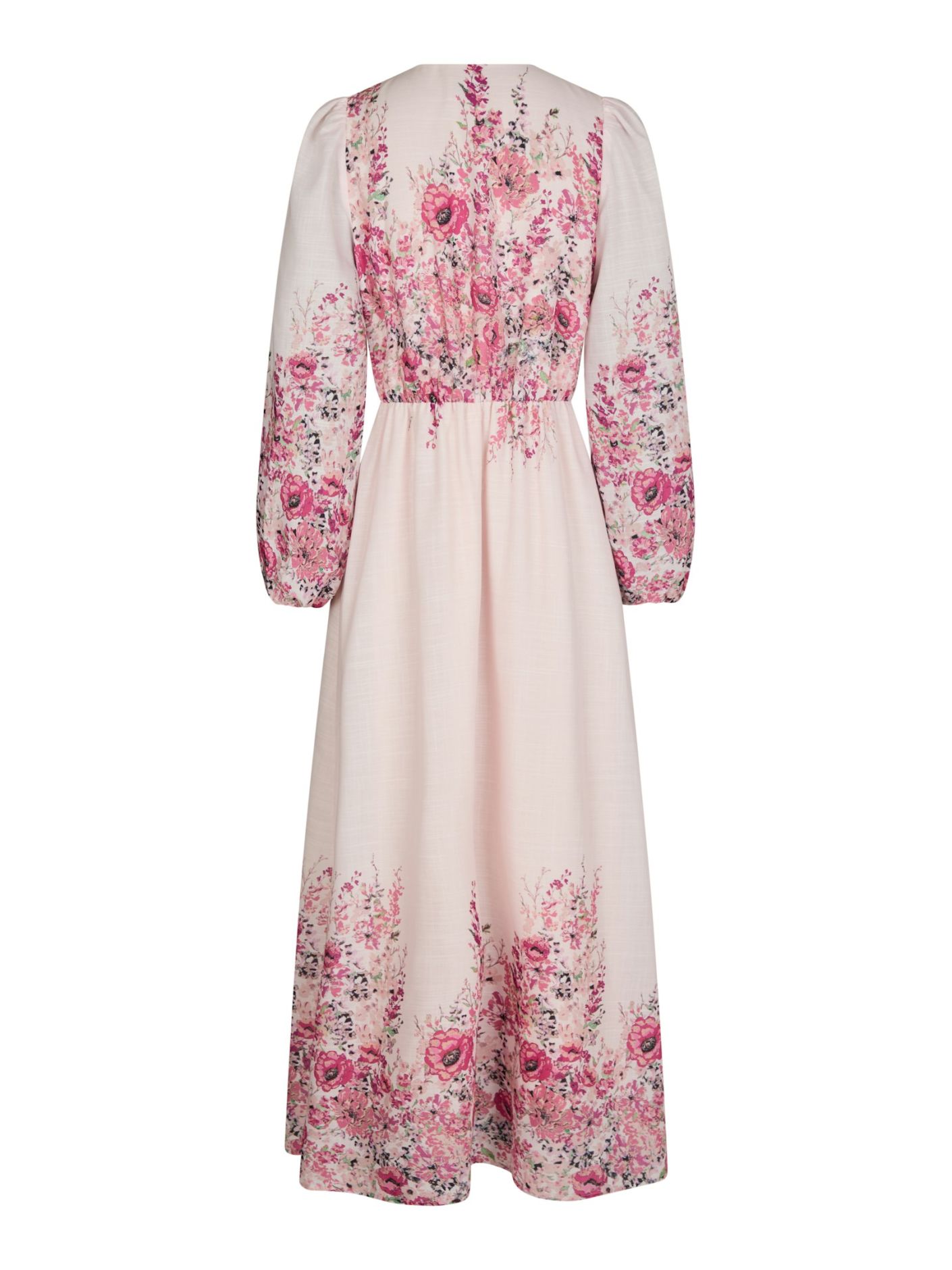 Silfi Flower Print Dress Rose - Kjoler