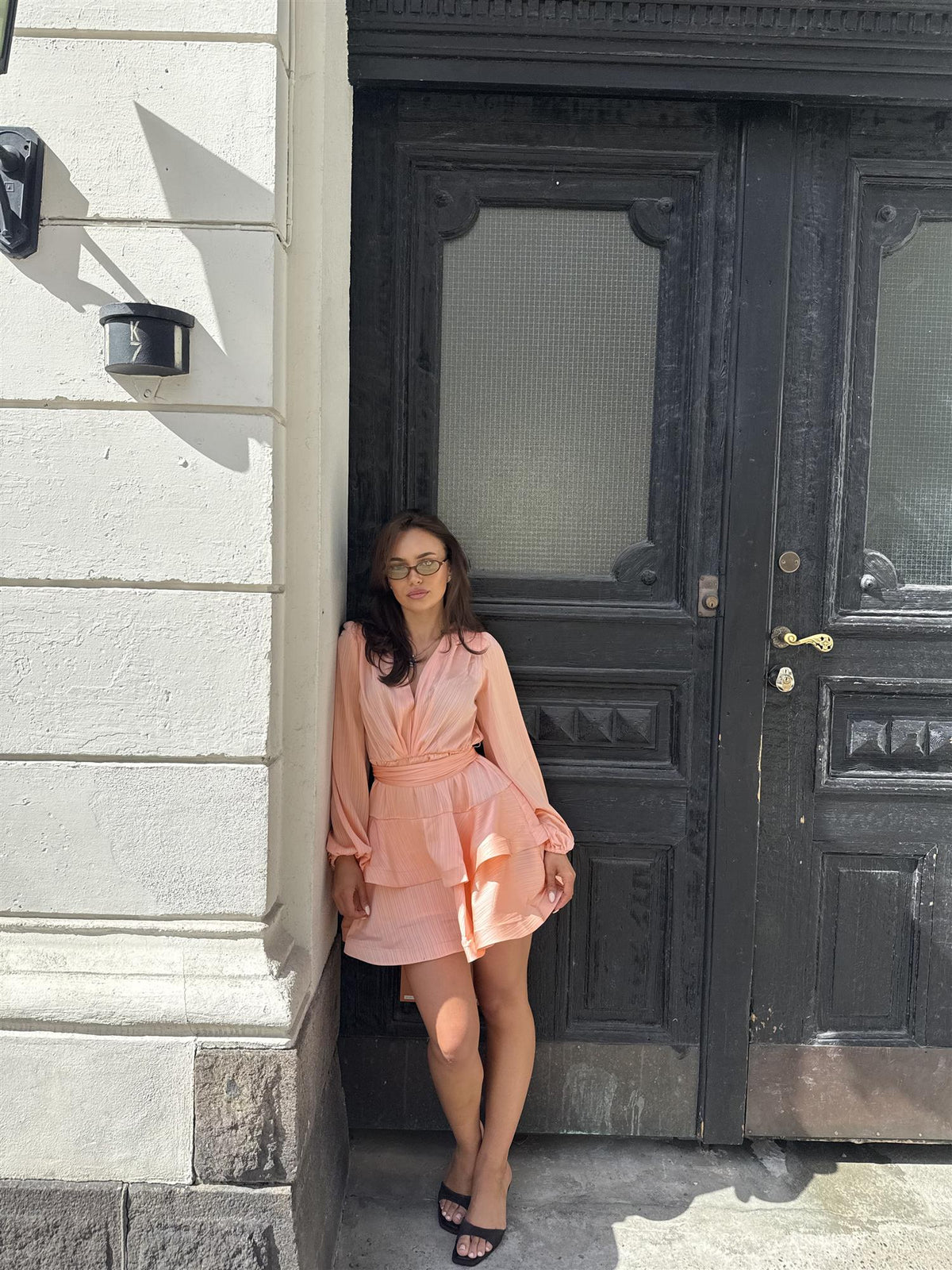 Asya Bedouin Dress - Cantaloupe