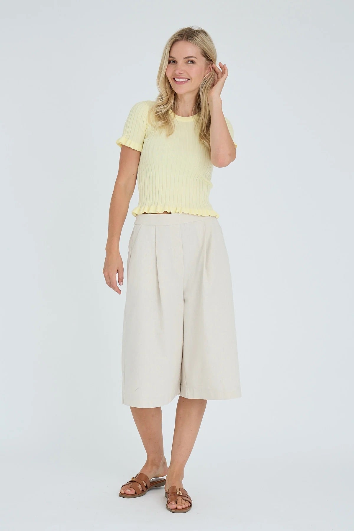 Fabi Knit Top - Overdeler