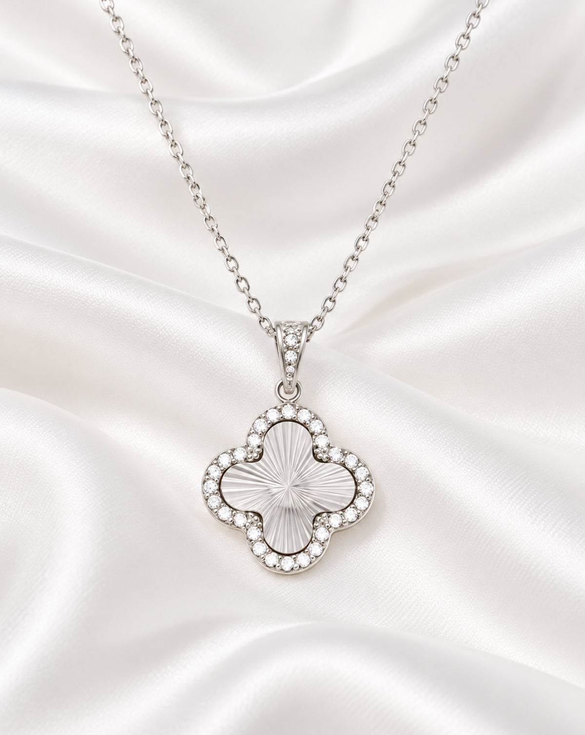 Stina Four Leaf Necklace