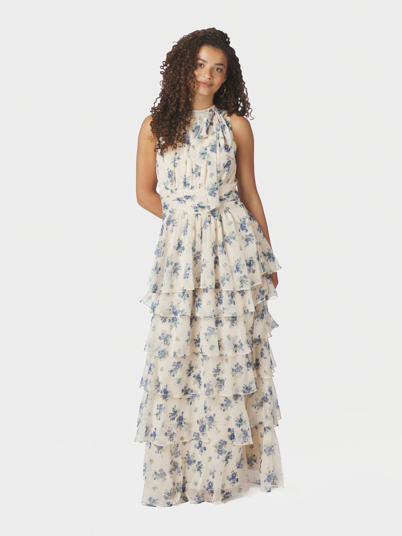 Marli Amazing Chiffon Rose Dress